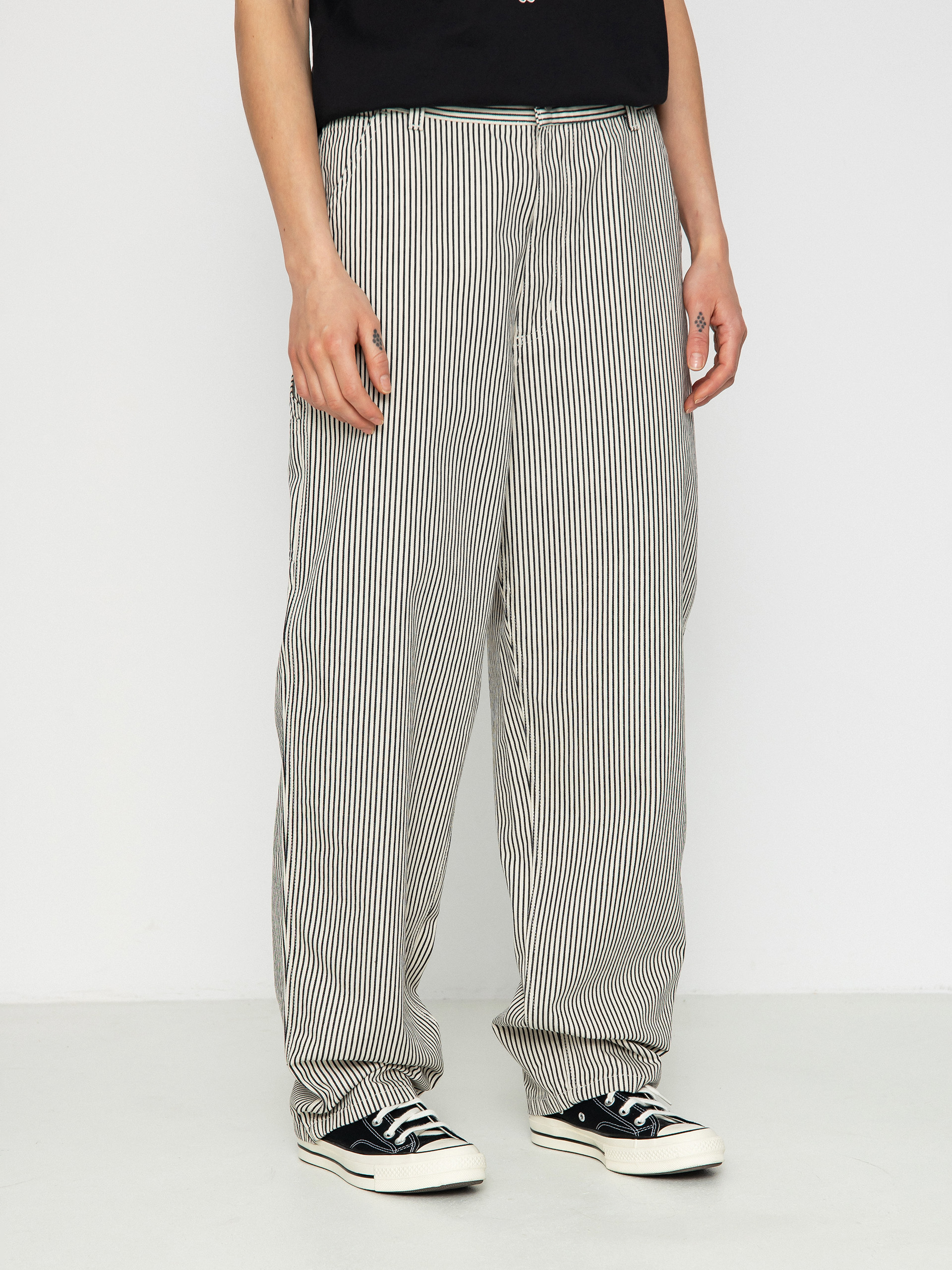 Carhartt WIP Haywood SK Kisnadrág Wmn (haywood stripe/wax/black)