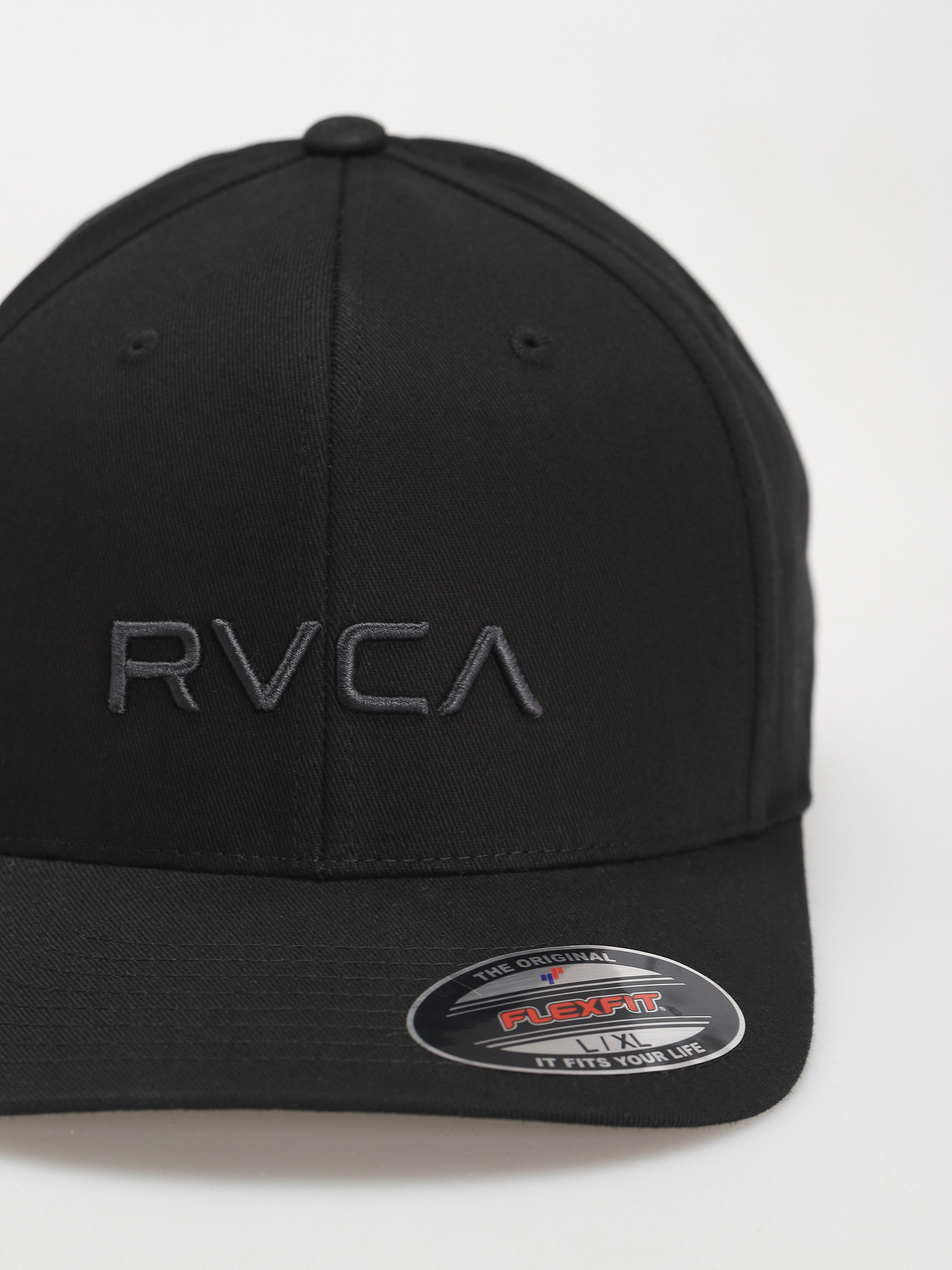 RVCA Rvca Flex Fit Baseball sapka (black)