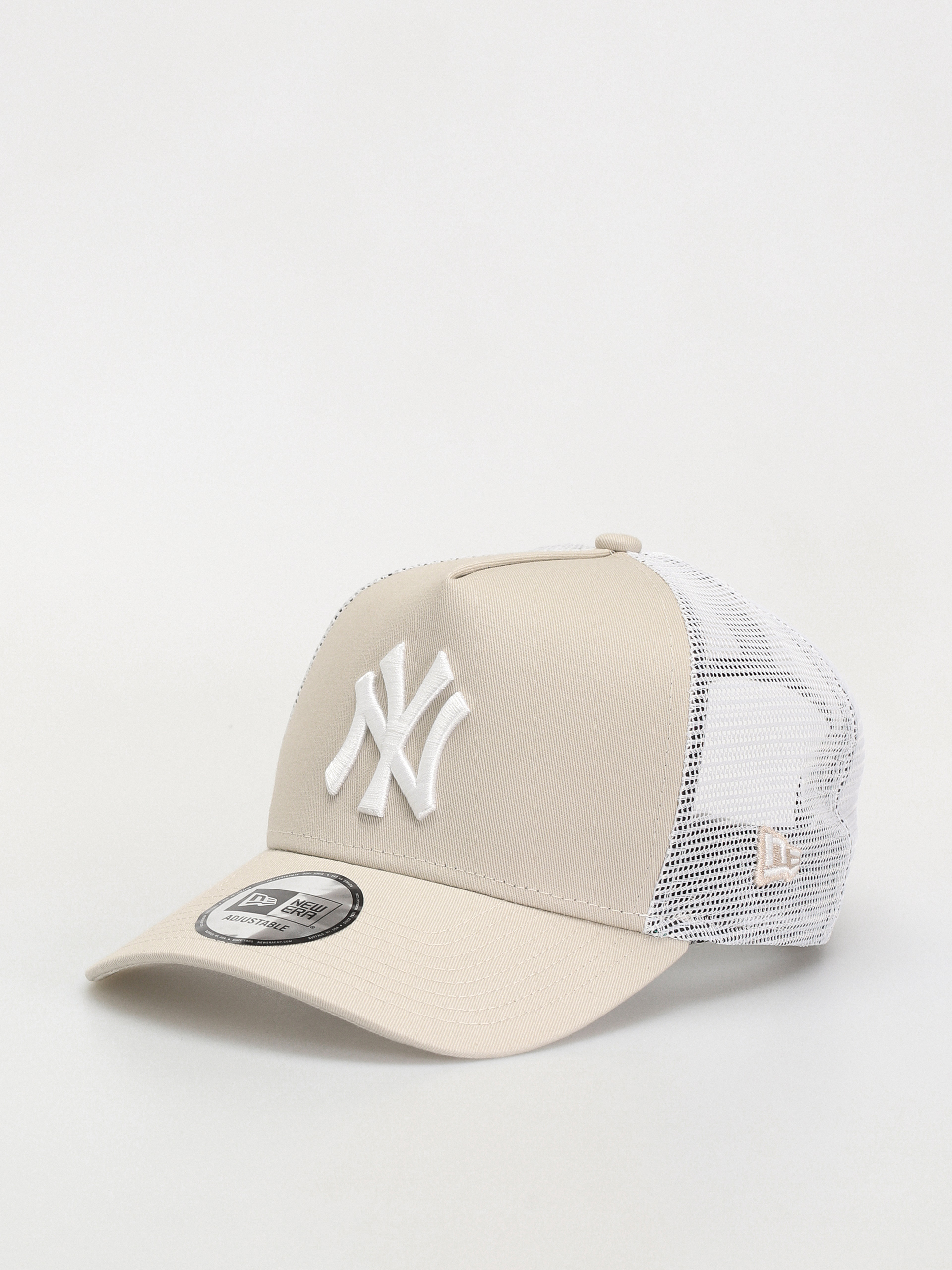 New Era League Essential 9Forty Af Trucker New York Yankees Baseball sapka (stone/white)