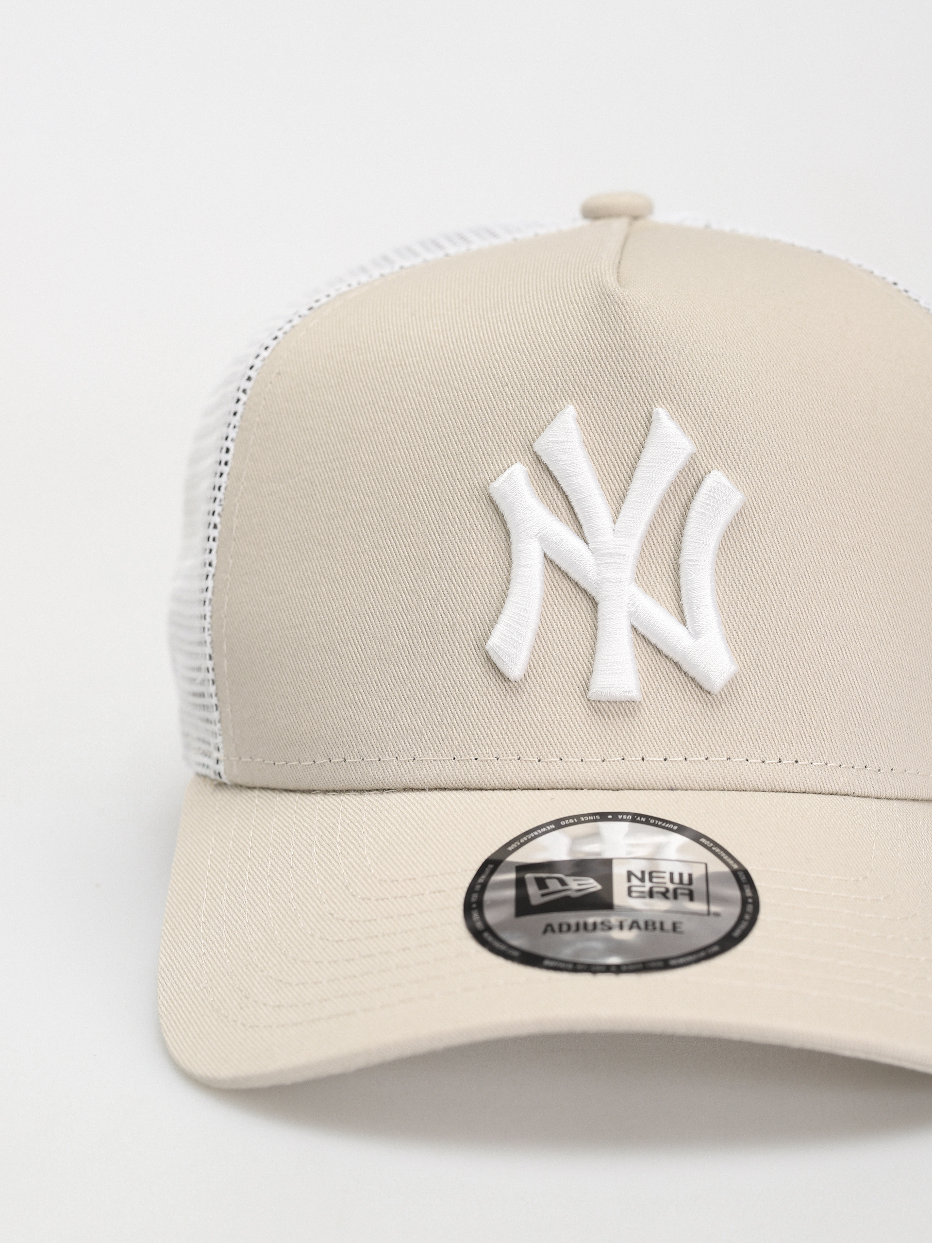 New Era League Essential 9Forty Af Trucker New York Yankees Baseball sapka (stone/white)