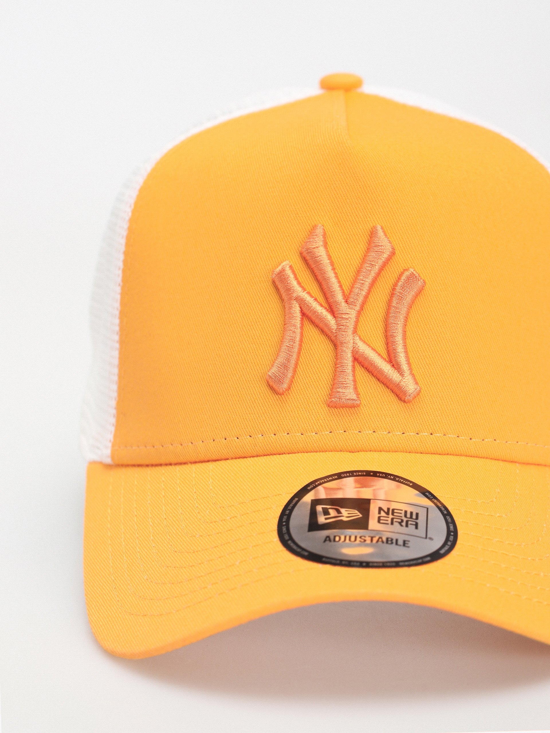 New Era League Essential Trucker New York Yankees Baseball sapka (yellow/white)