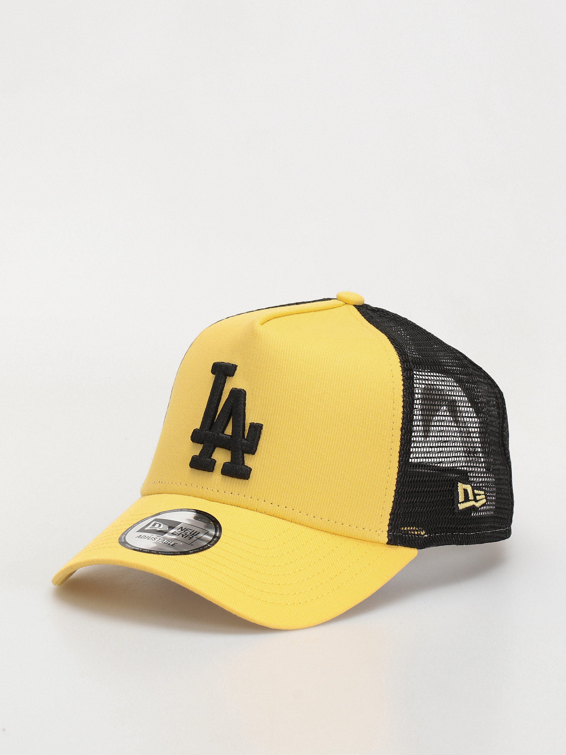 New Era League Essential Trucker Los Angeles Dodgers Baseball sapka (yellow/black)