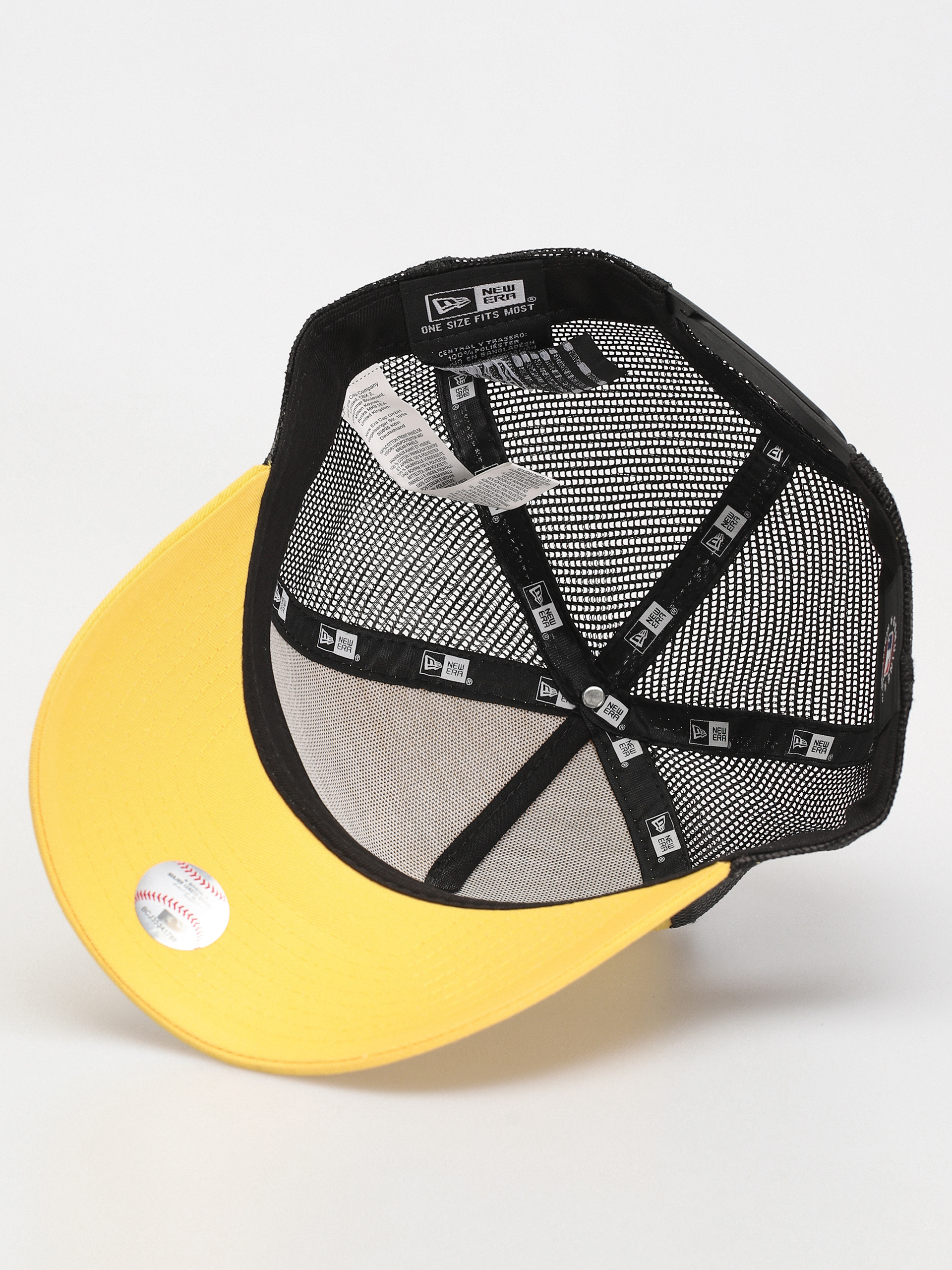 New Era League Essential Trucker Los Angeles Dodgers Baseball sapka (yellow/black)