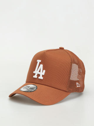 New Era League Essential Trucker Los Angeles Dodgers Baseball sapka (brown)