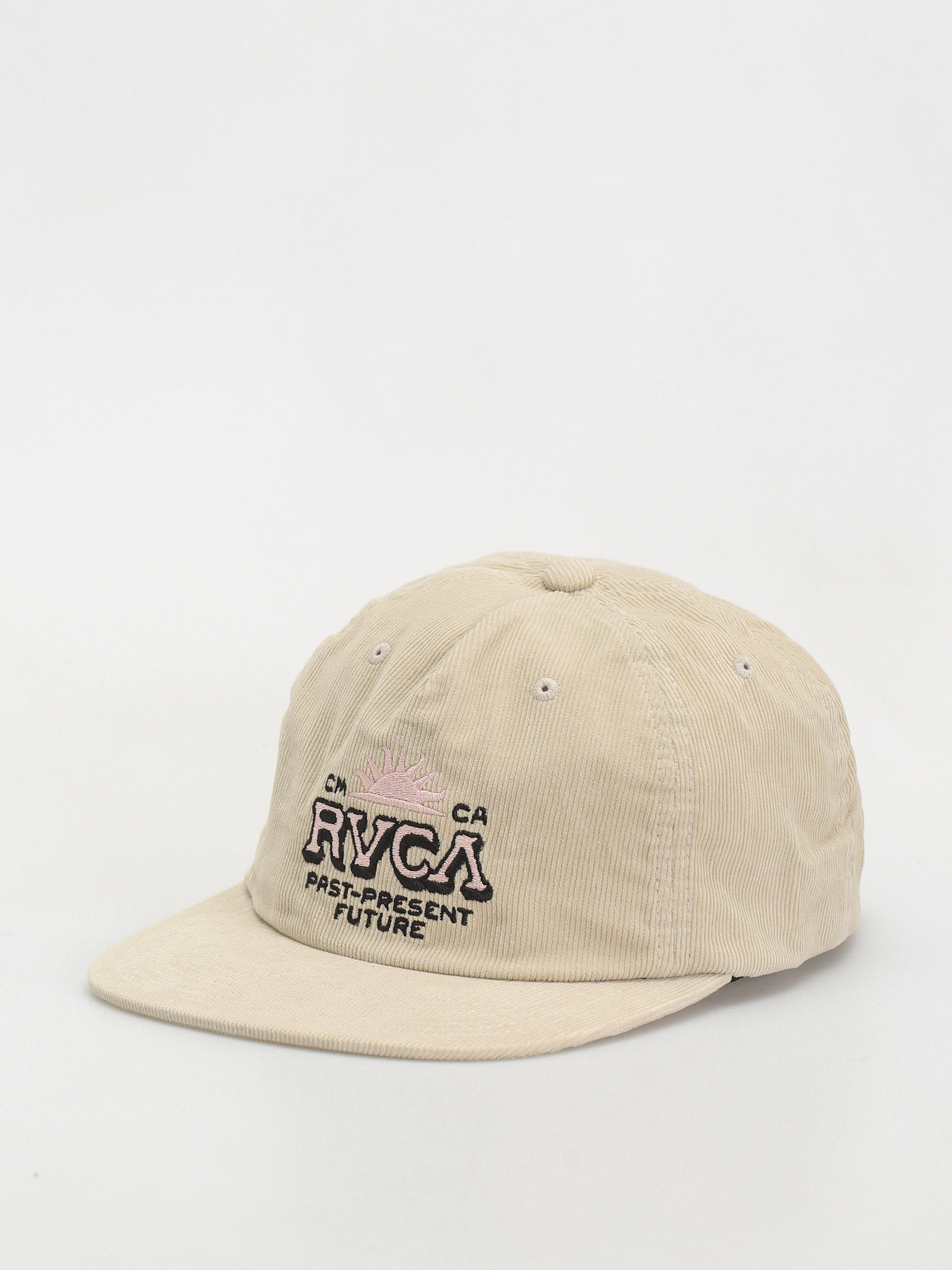 RVCA Type Set Cord Snapback Baseball sapka (silver bleach)