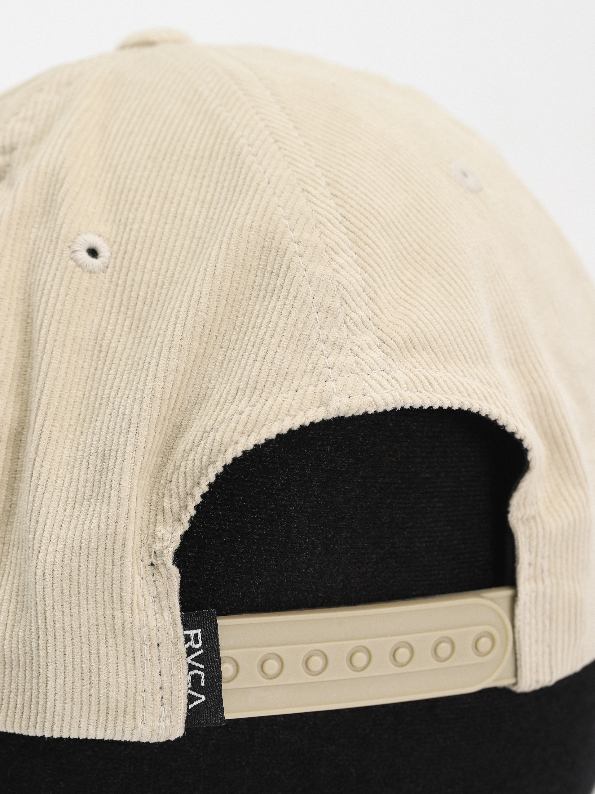 RVCA Type Set Cord Snapback Baseball sapka (silver bleach)