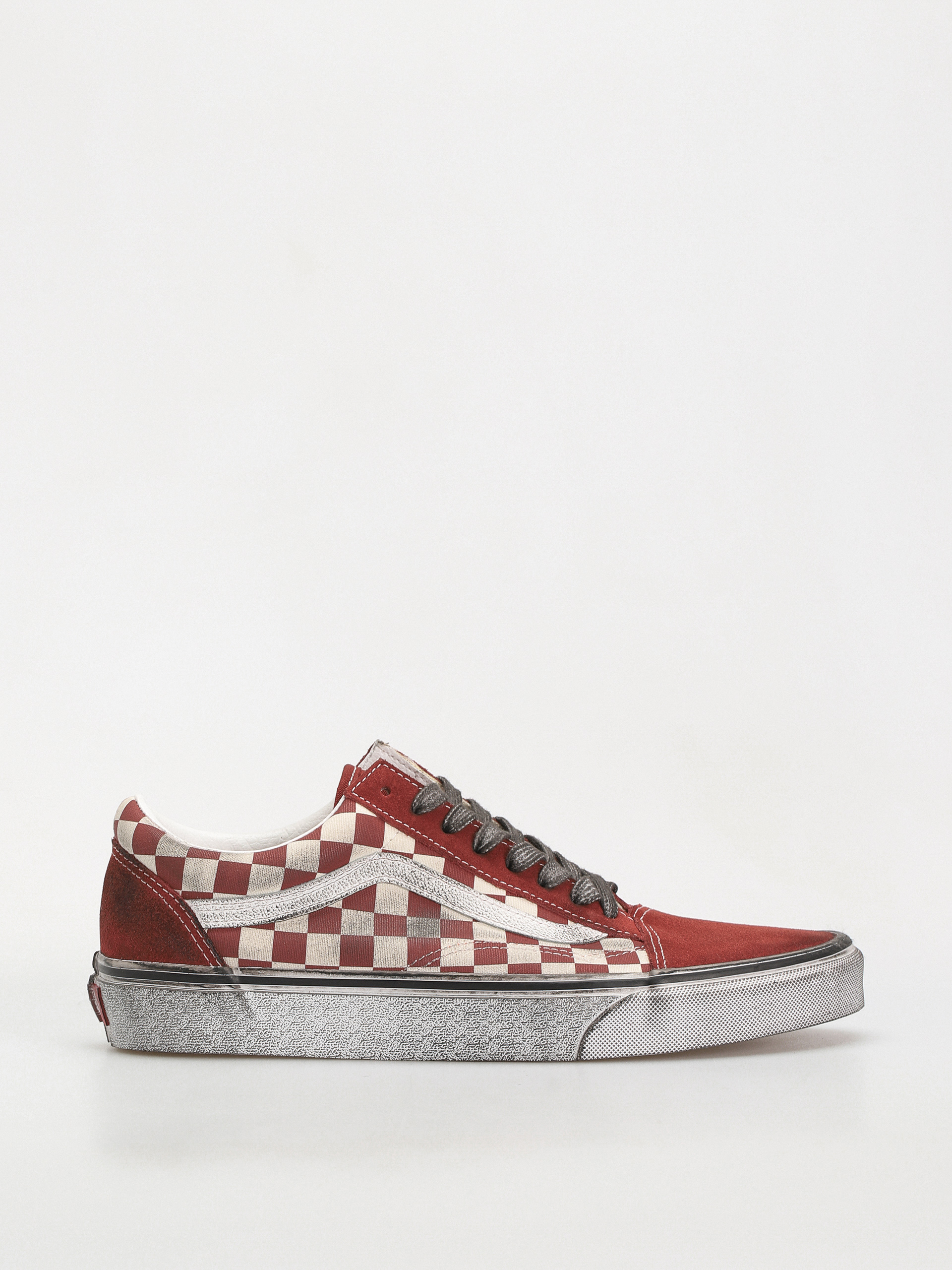Vans Old Skool Cipők (stressed red/white)
