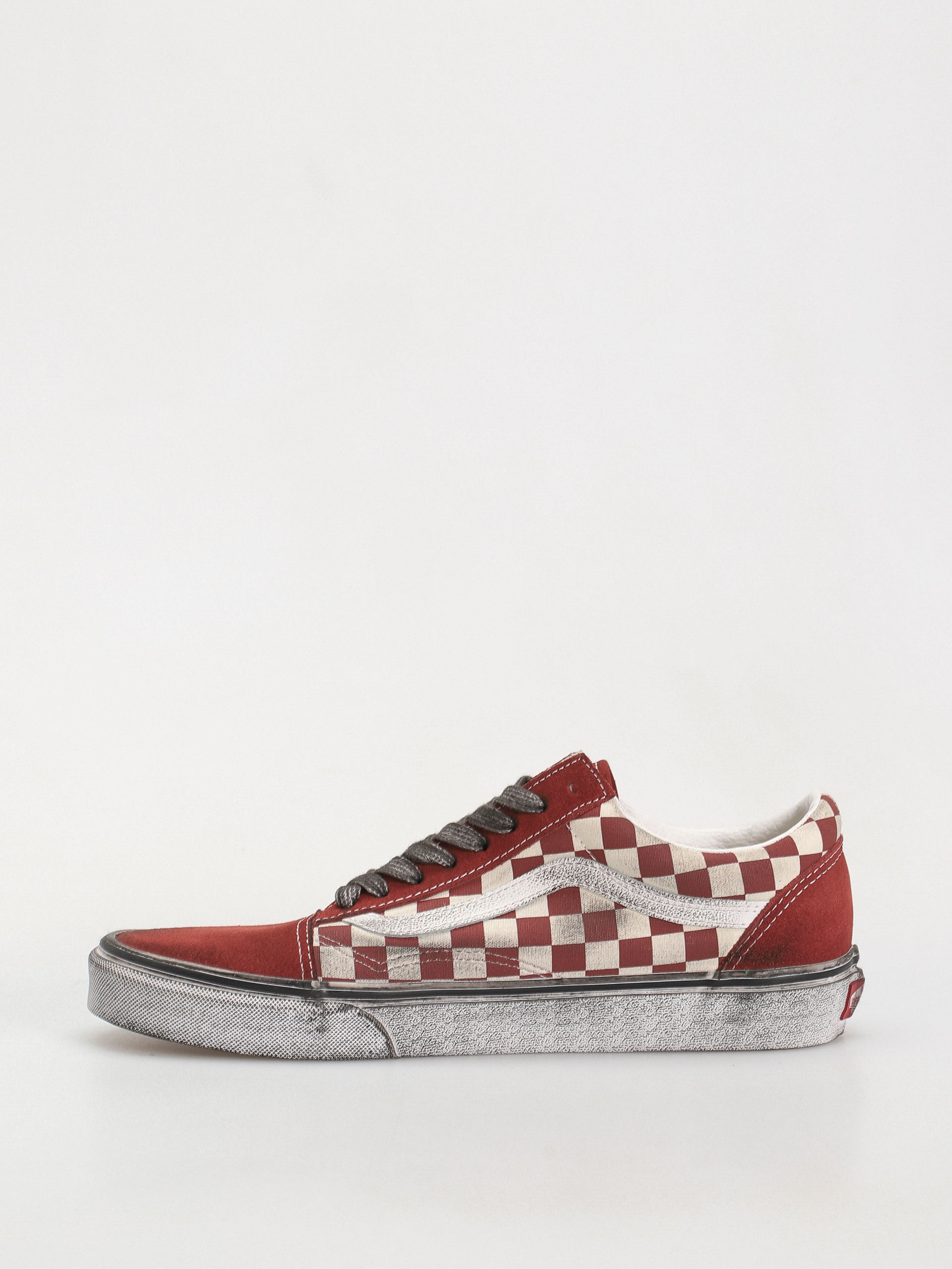 Vans Old Skool Cipők (stressed red/white)