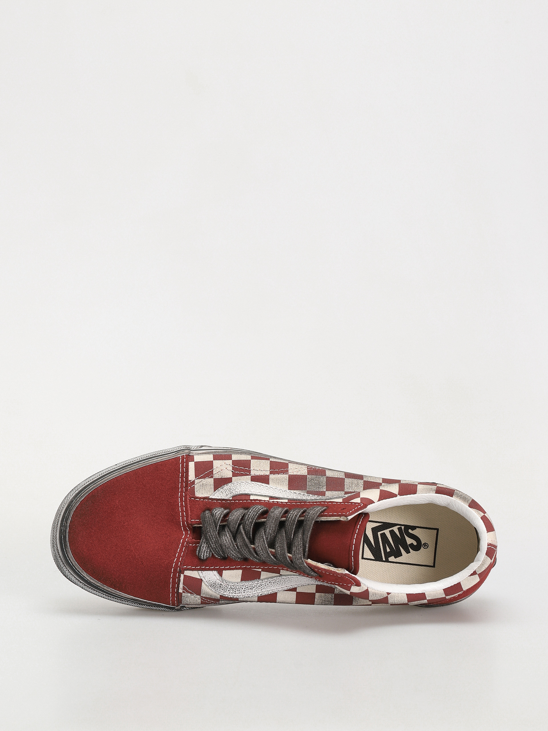 Vans Old Skool Cipők (stressed red/white)