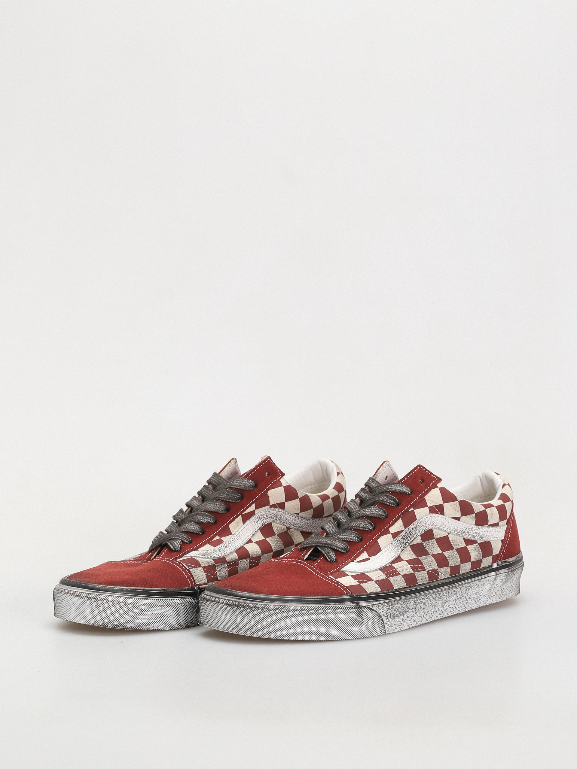 Vans Old Skool Cipők (stressed red/white)