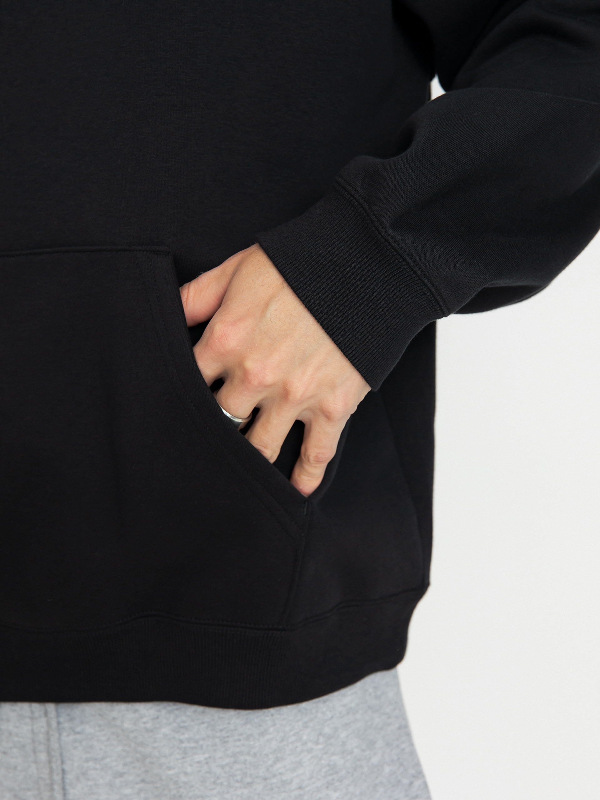 Kapucnis pulóver Converse Cons HD (black)