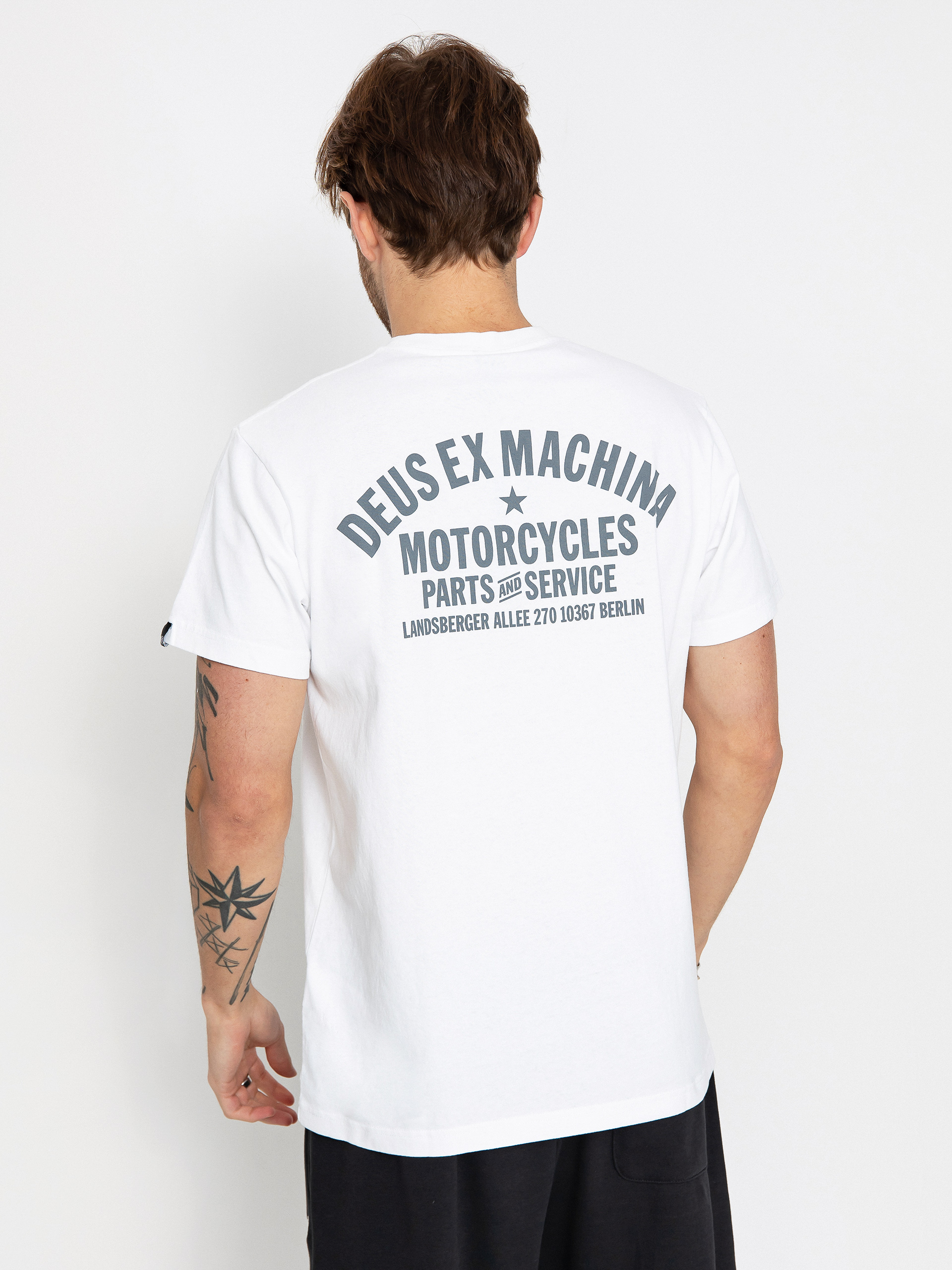 Deus Ex Machina Berlin Address Póló (white)