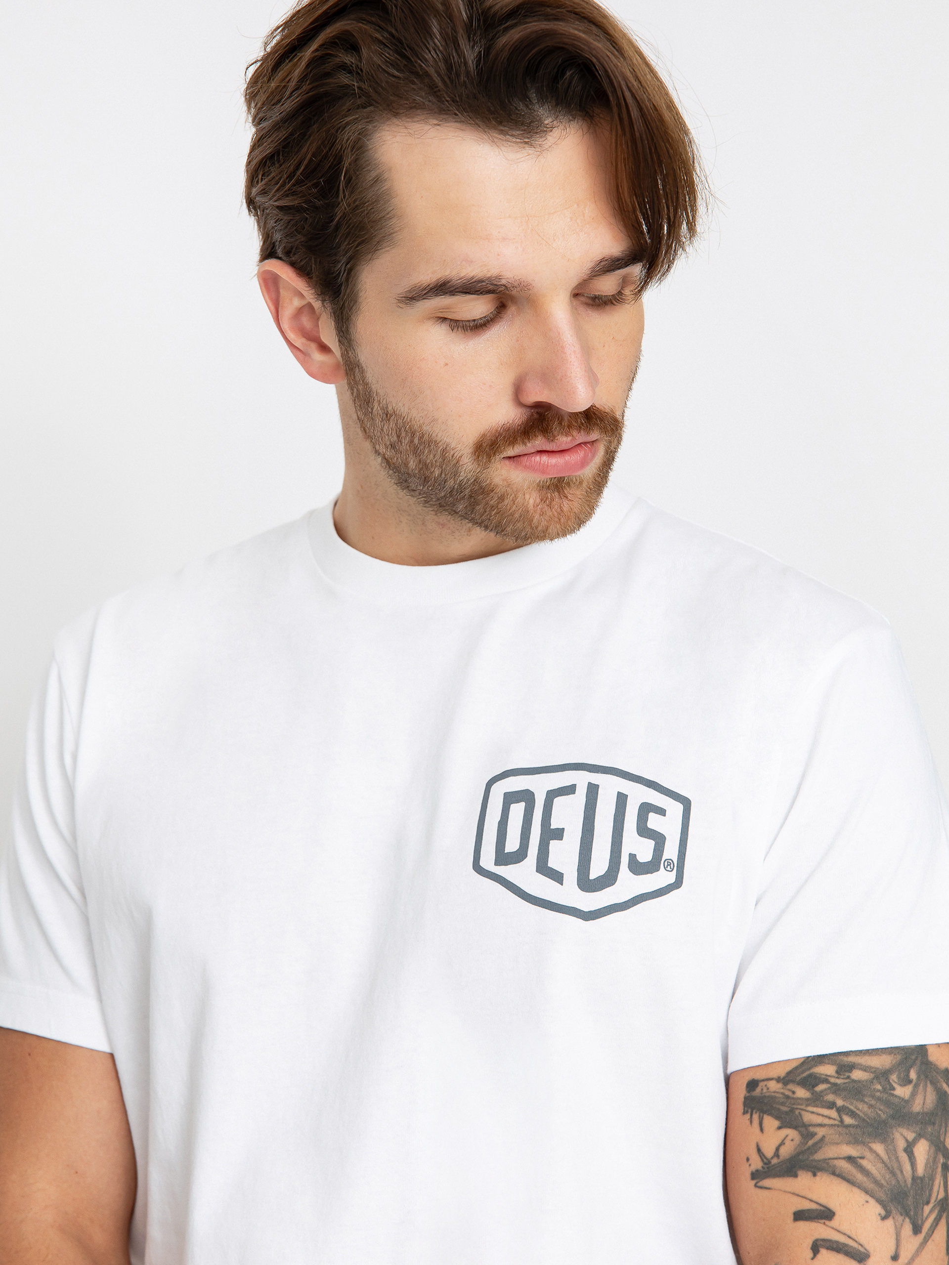 Deus Ex Machina Berlin Address Póló (white)