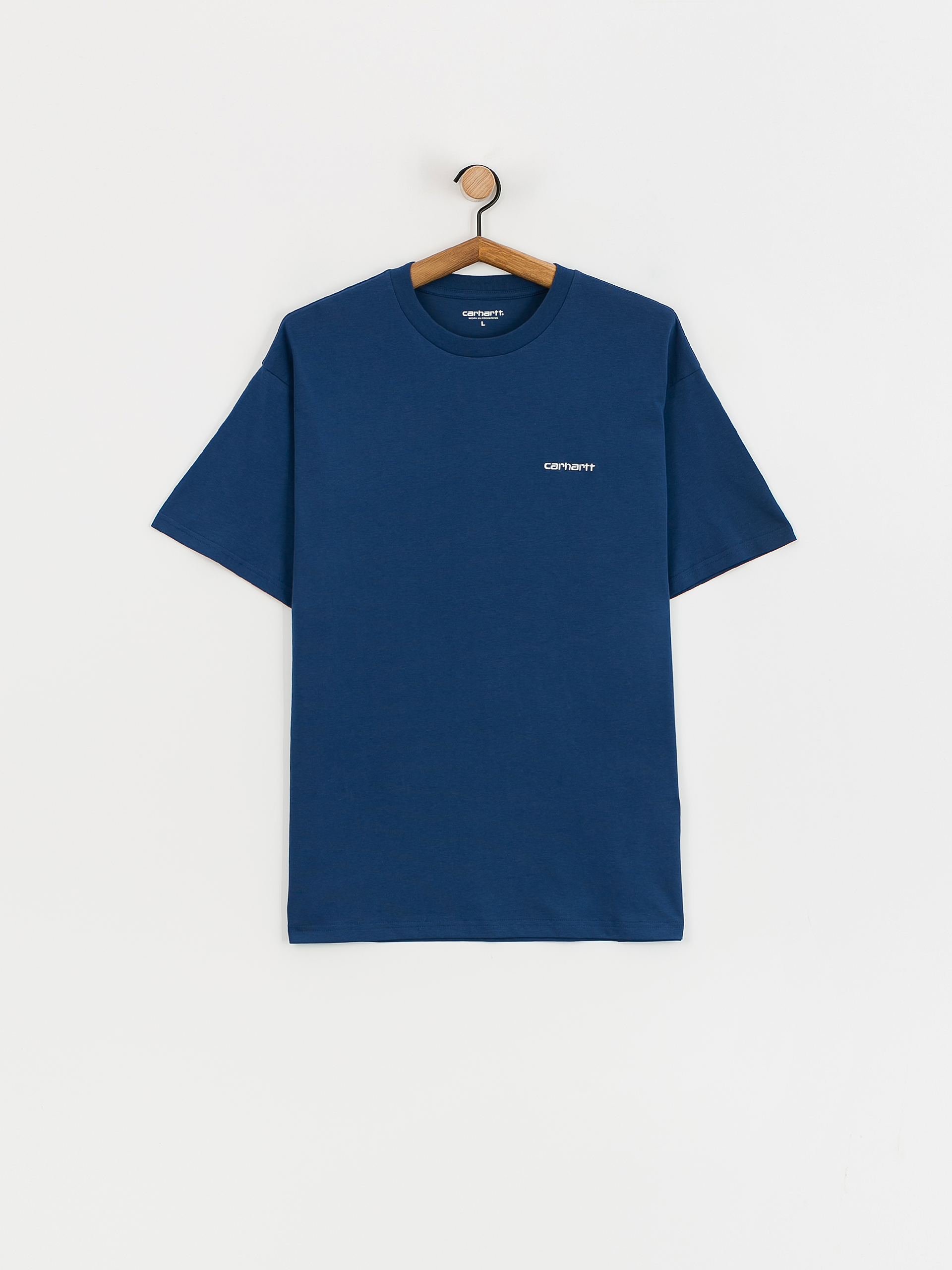 Carhartt WIP Script Embroidery Póló (elder/white)