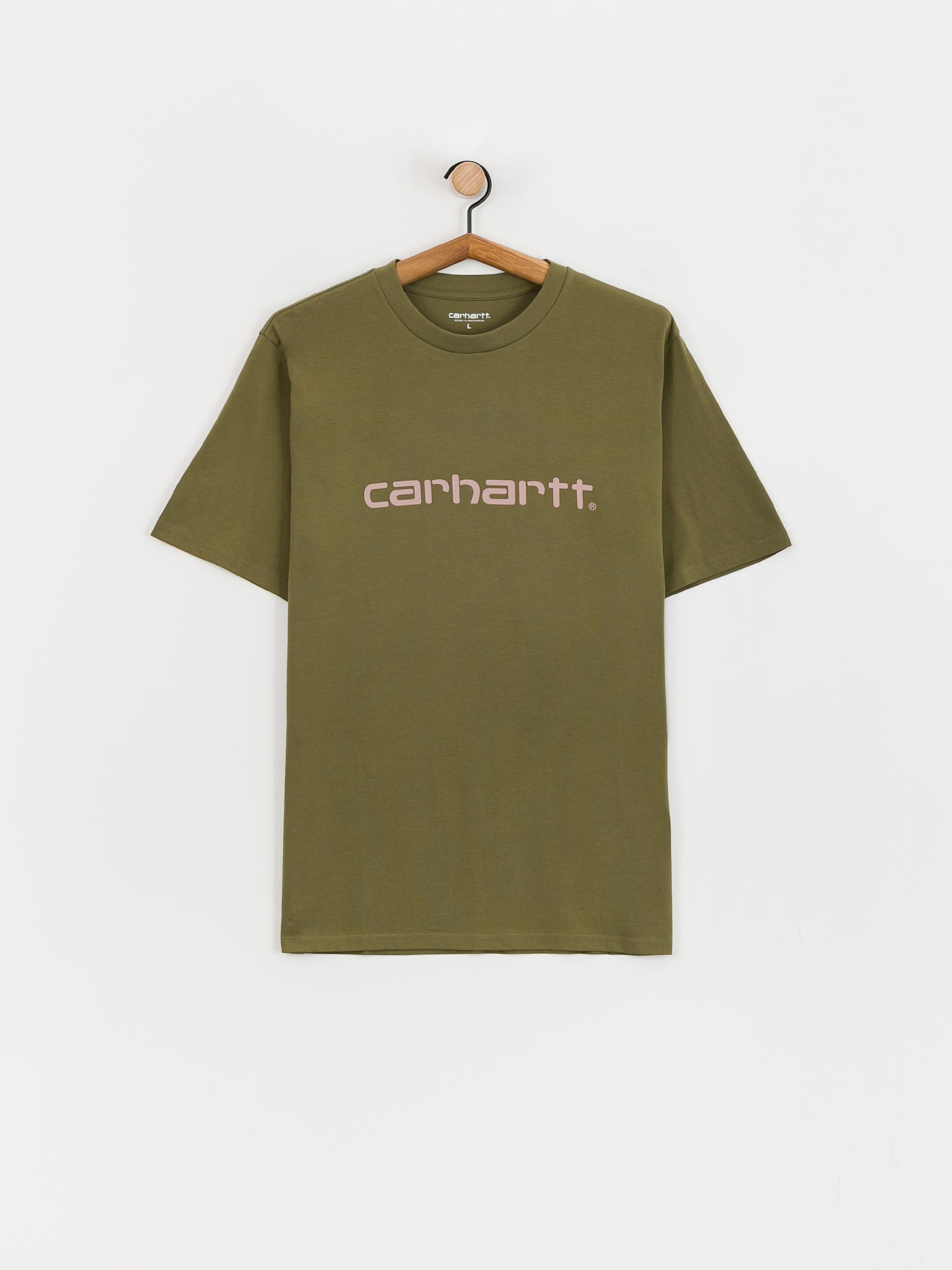 Carhartt WIP Script Póló (dundee/glassy pink)