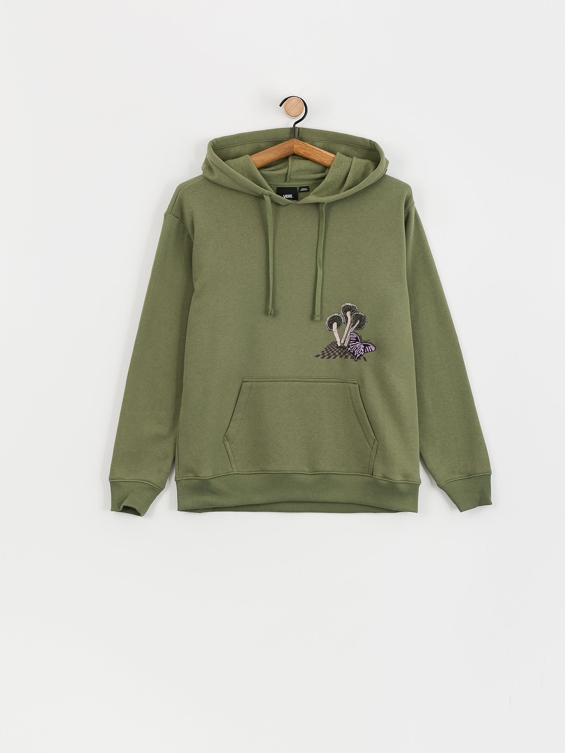 Vans Dazed Strange Bff HD Wmn Kapucnis pulóver (olivine)