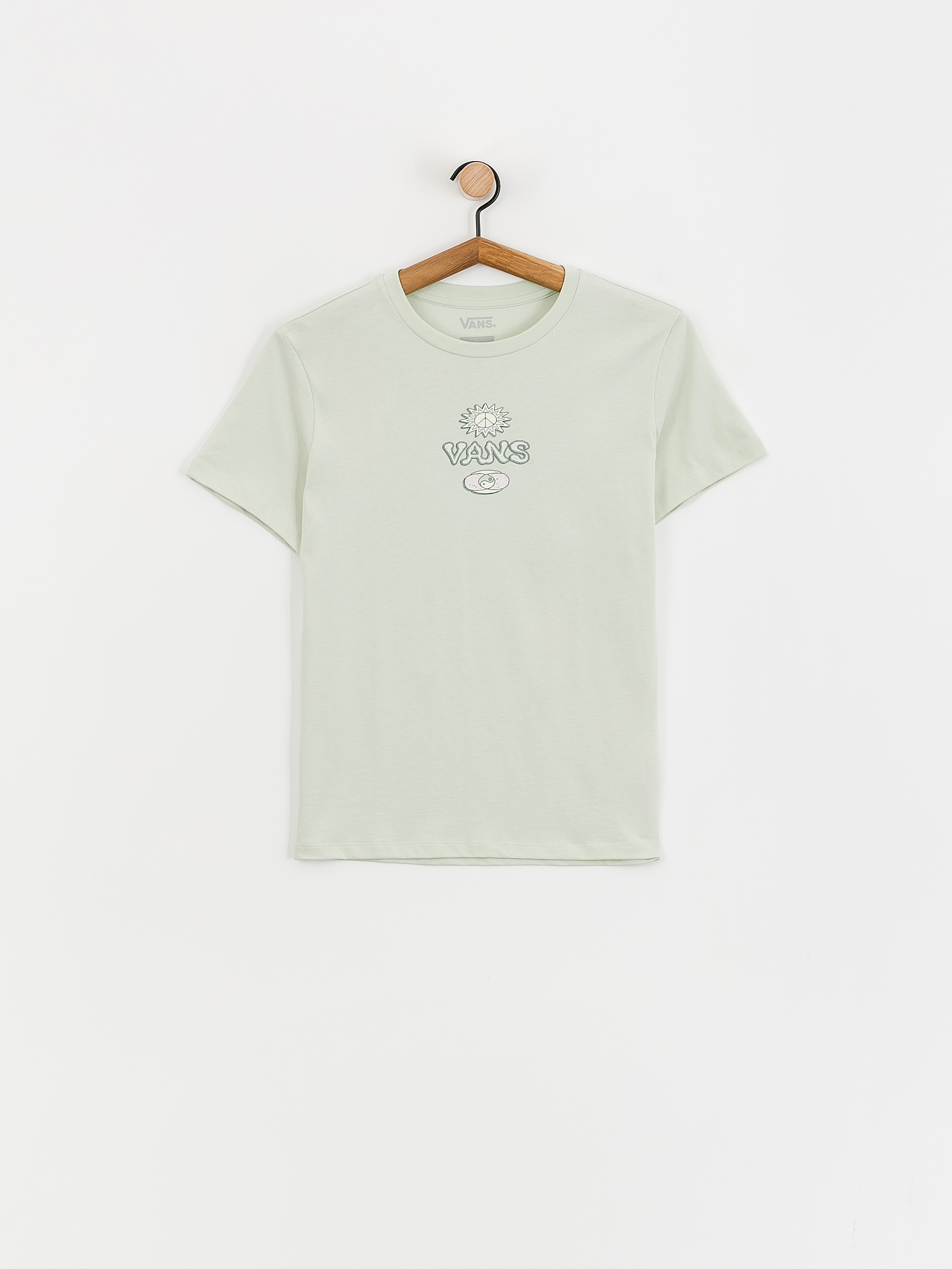 Vans Depth Connection Bff Wmn Póló (pale aqua)