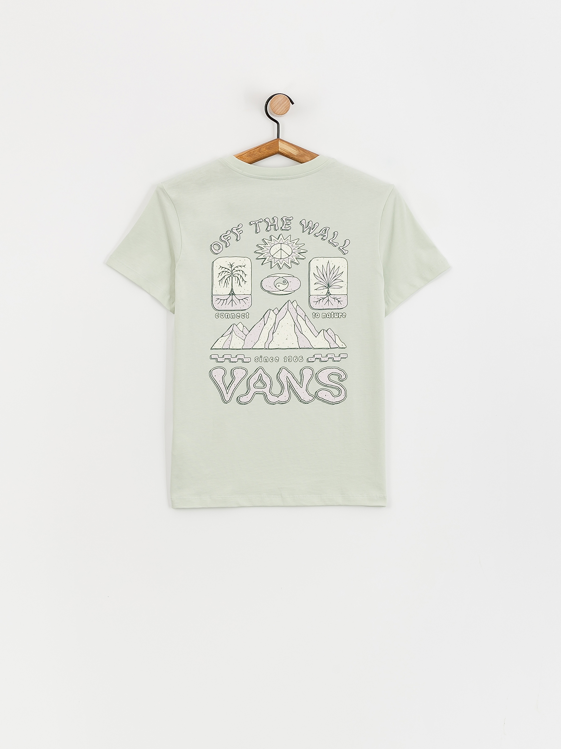 Vans Depth Connection Bff Wmn Póló (pale aqua)