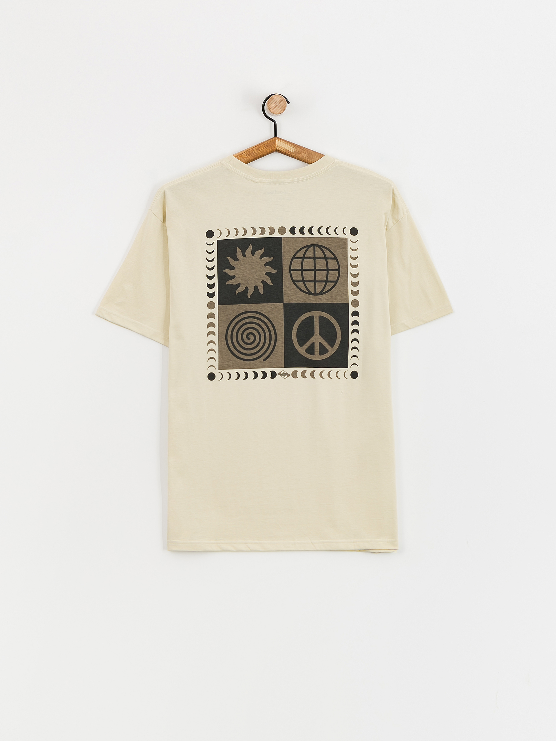 Quiksilver Peace Phase Tee Póló (oyster white)