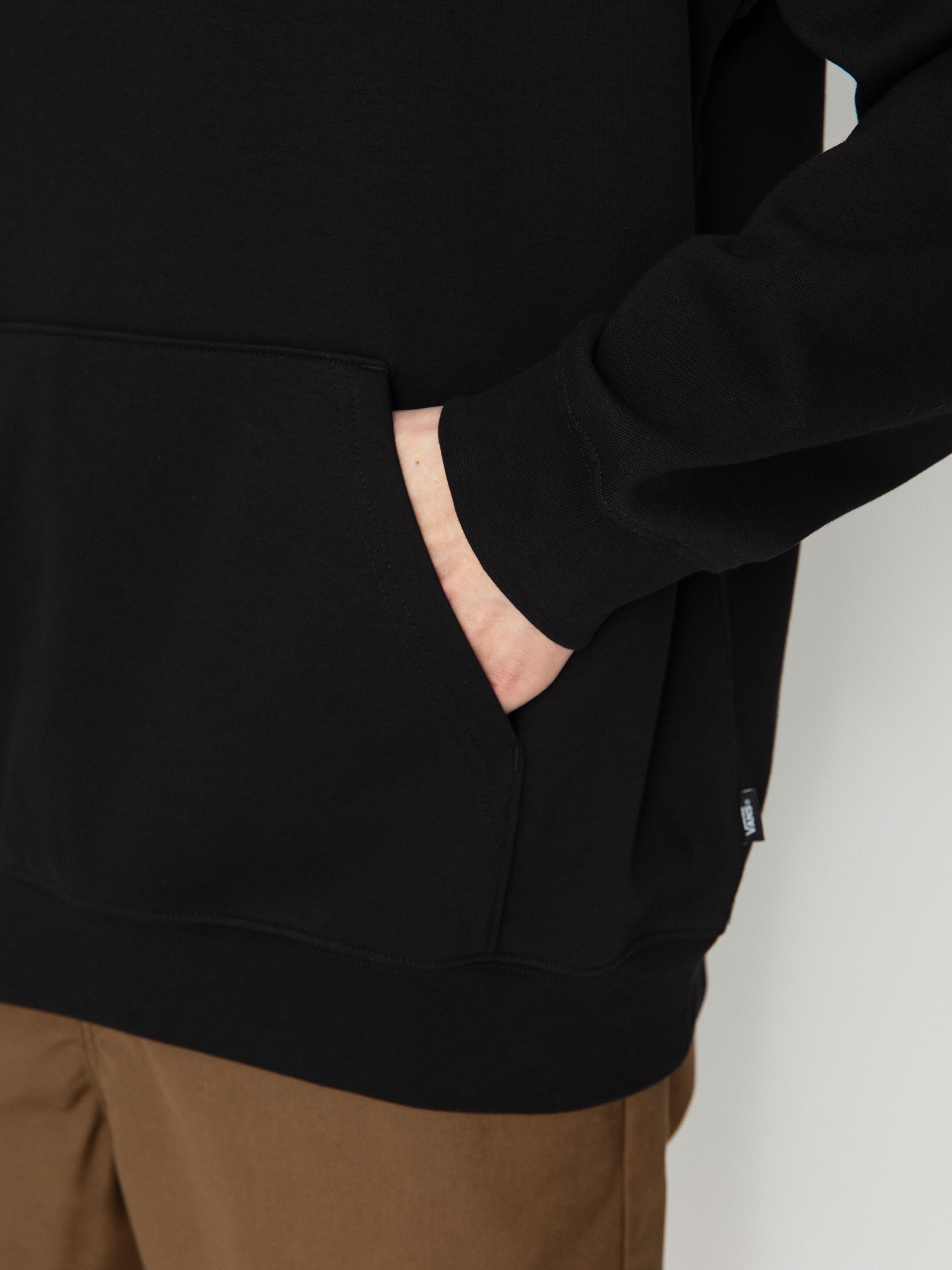 Kapucnis pulóver Vans Vans Sport Loose Fit Fleece HD (black)