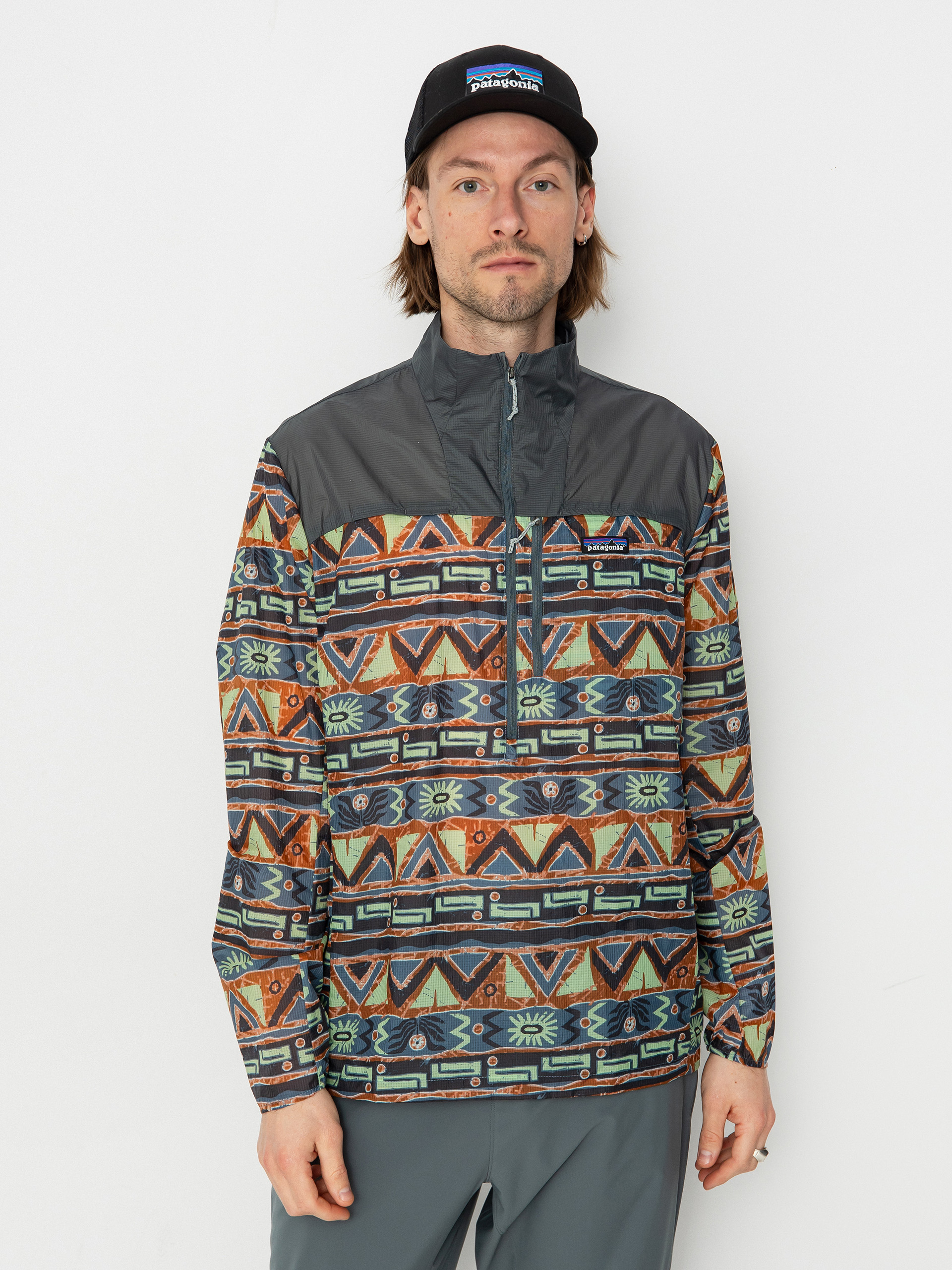 Patagonia Houdini Stash Dzseki (high hopes geo forge grey)