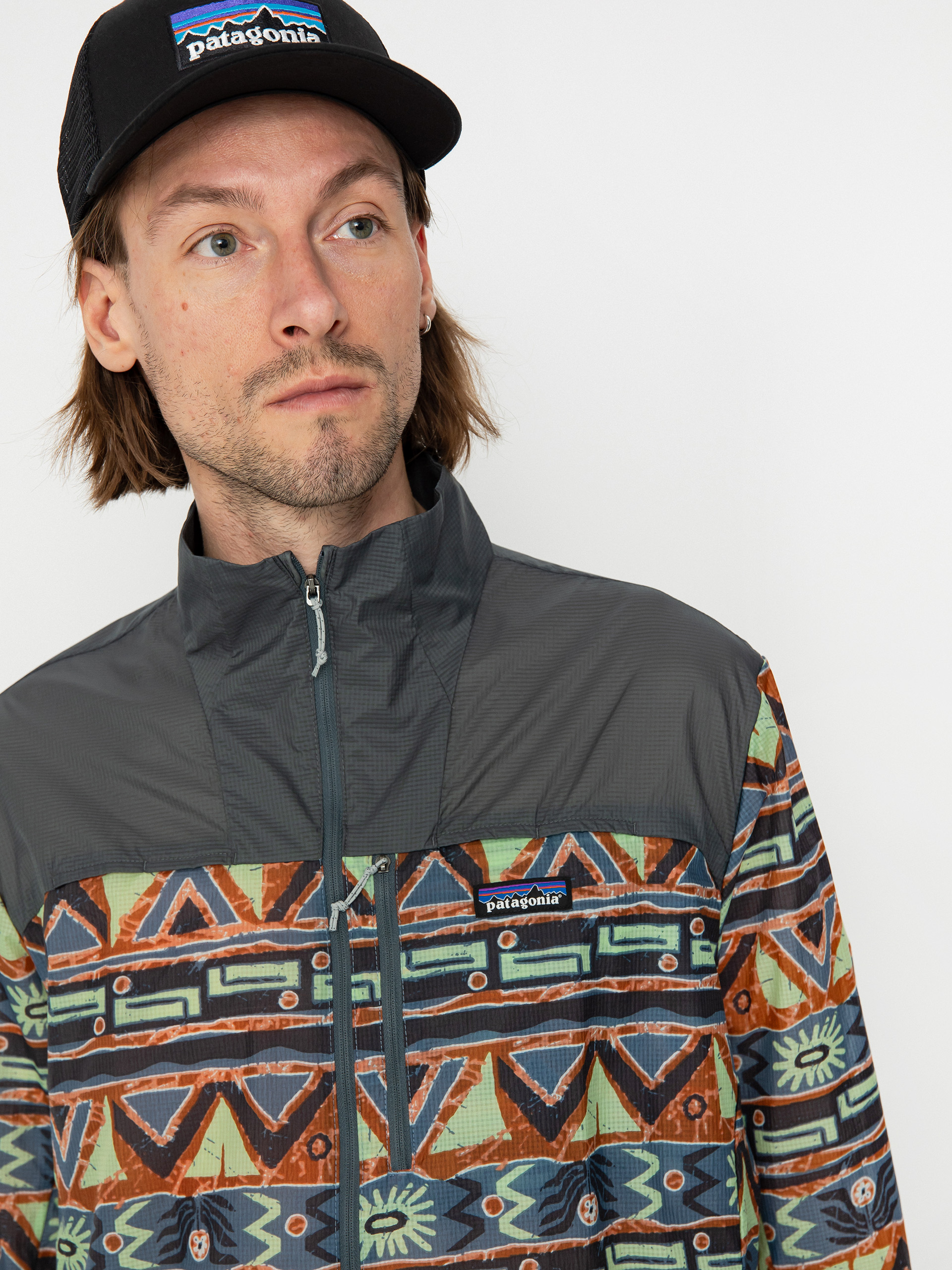 Patagonia Houdini Stash Dzseki (high hopes geo forge grey)