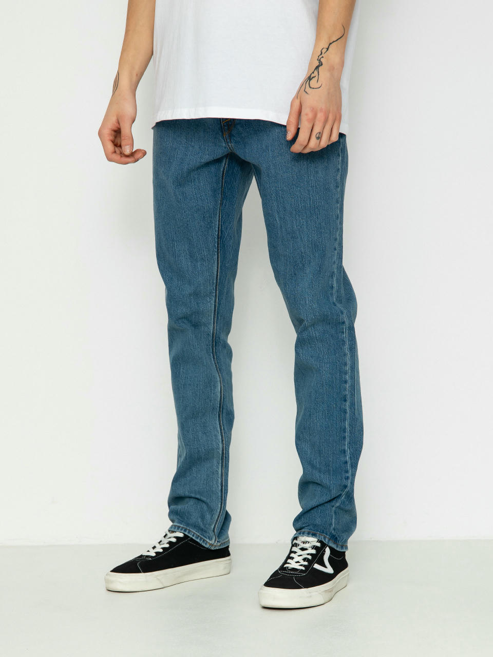 Volcom Vorta Denim Kisnadrág (aged indigo)