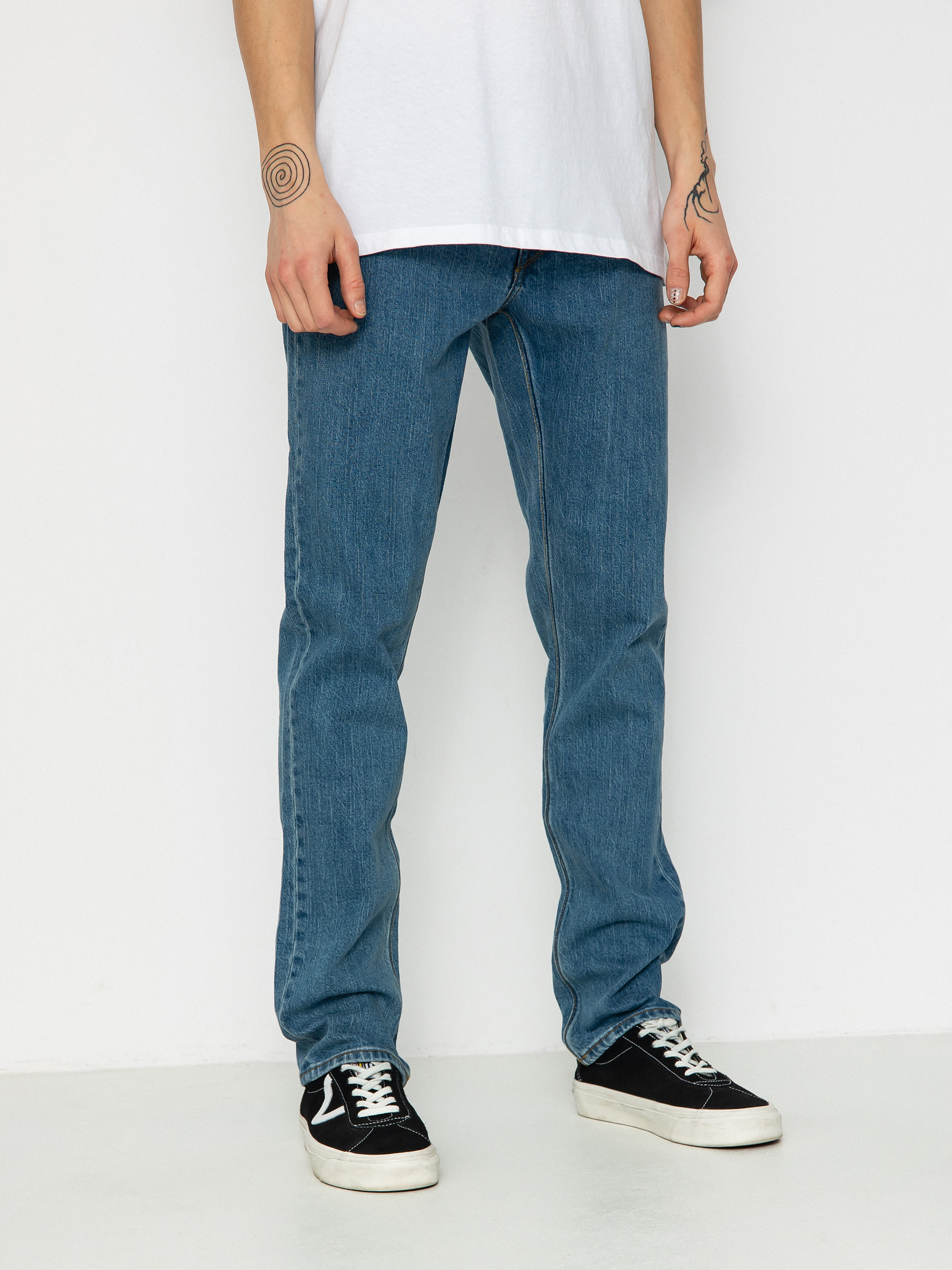 Volcom Vorta Denim Kisnadrág (aged indigo)