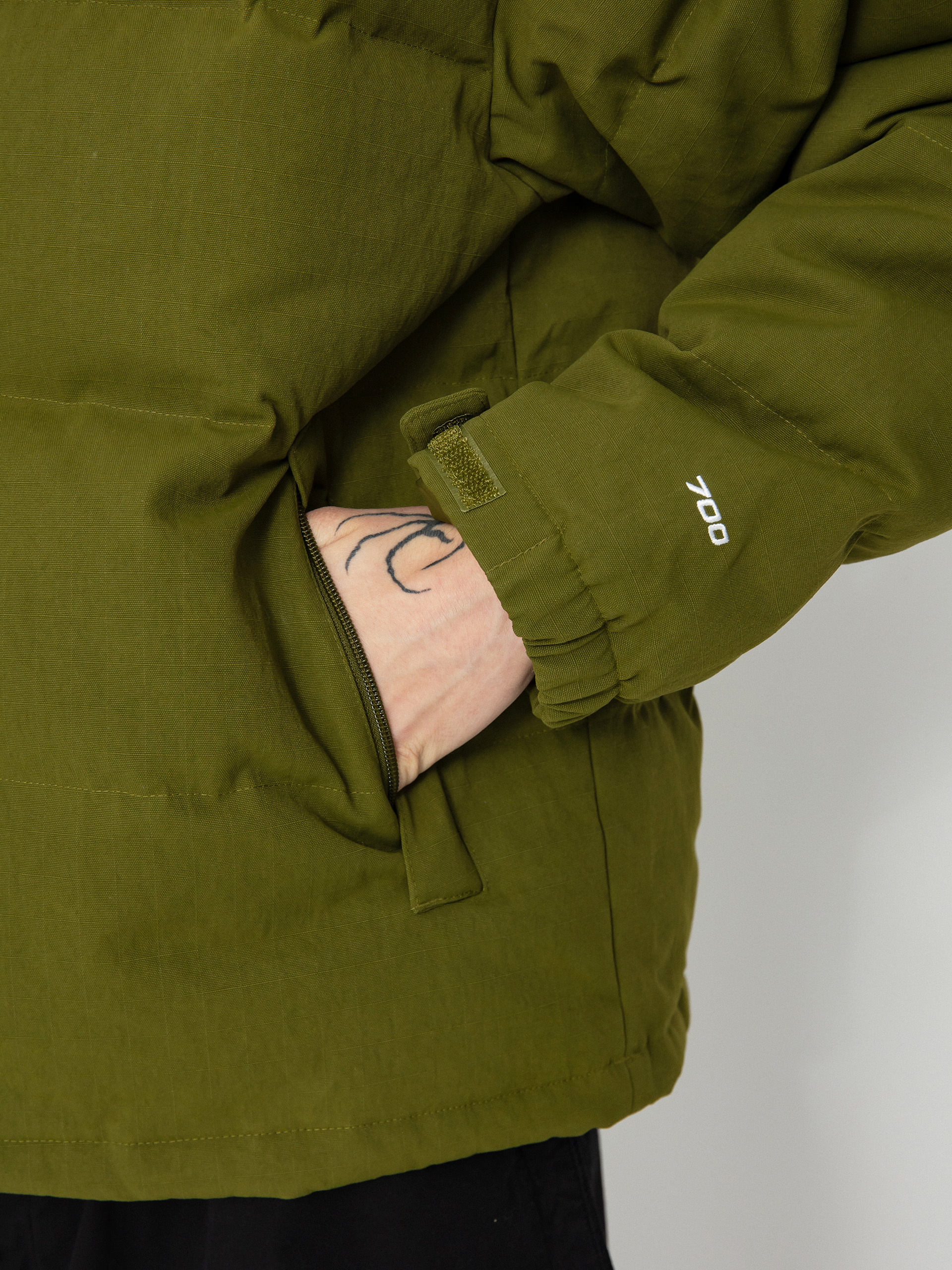 The North Face 92 Ripstop Nuptse Dzseki (forest olive)