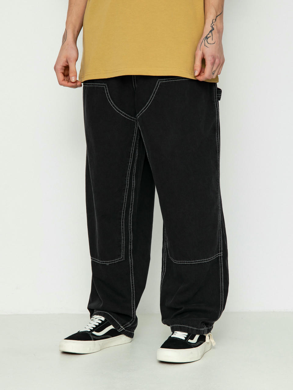 Kisnadrág Vans Range Baggy Tapered Carpenter Ewaist (pavement)