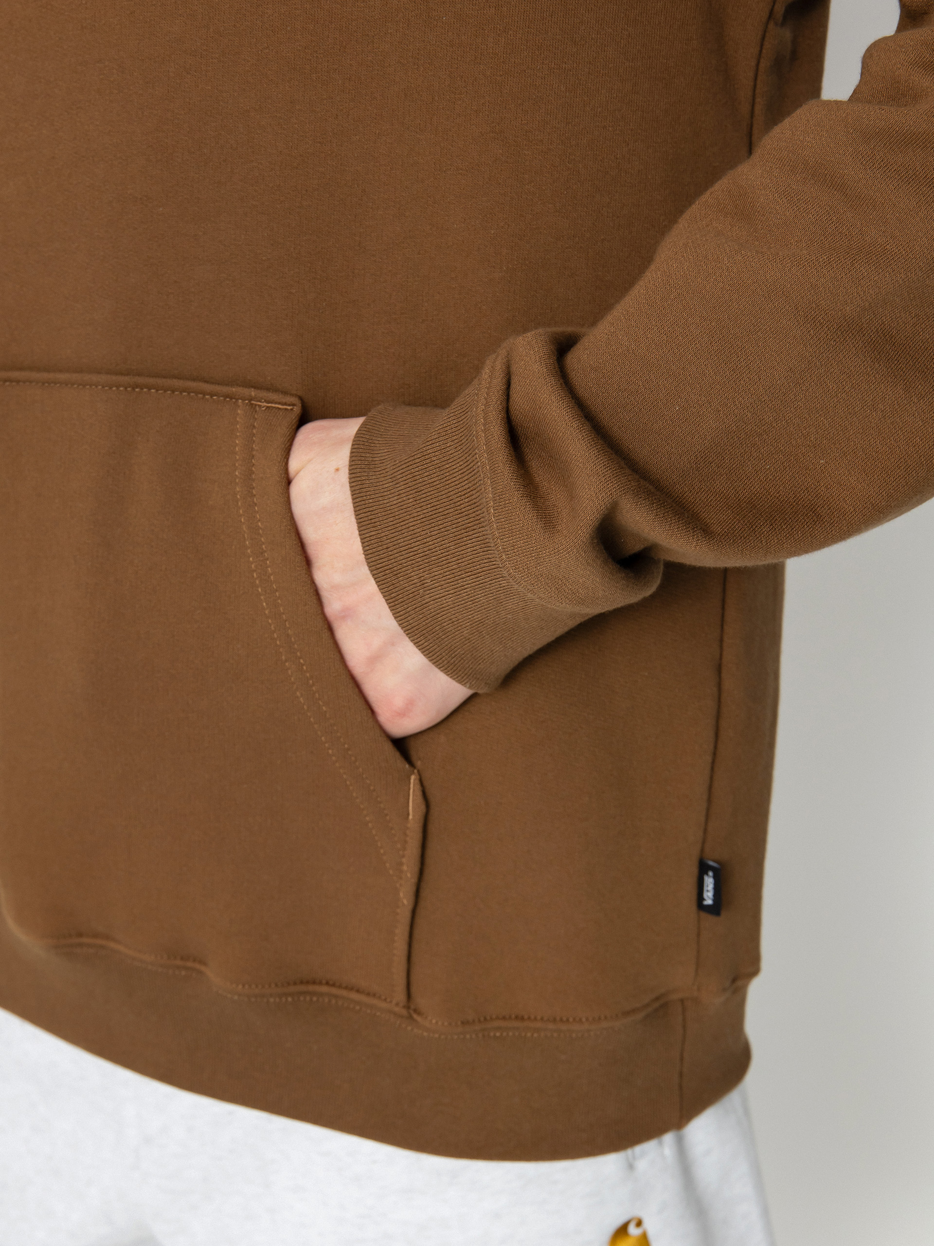 Kapucnis pulóver Vans Breaking Space HD (coffee liqueur)