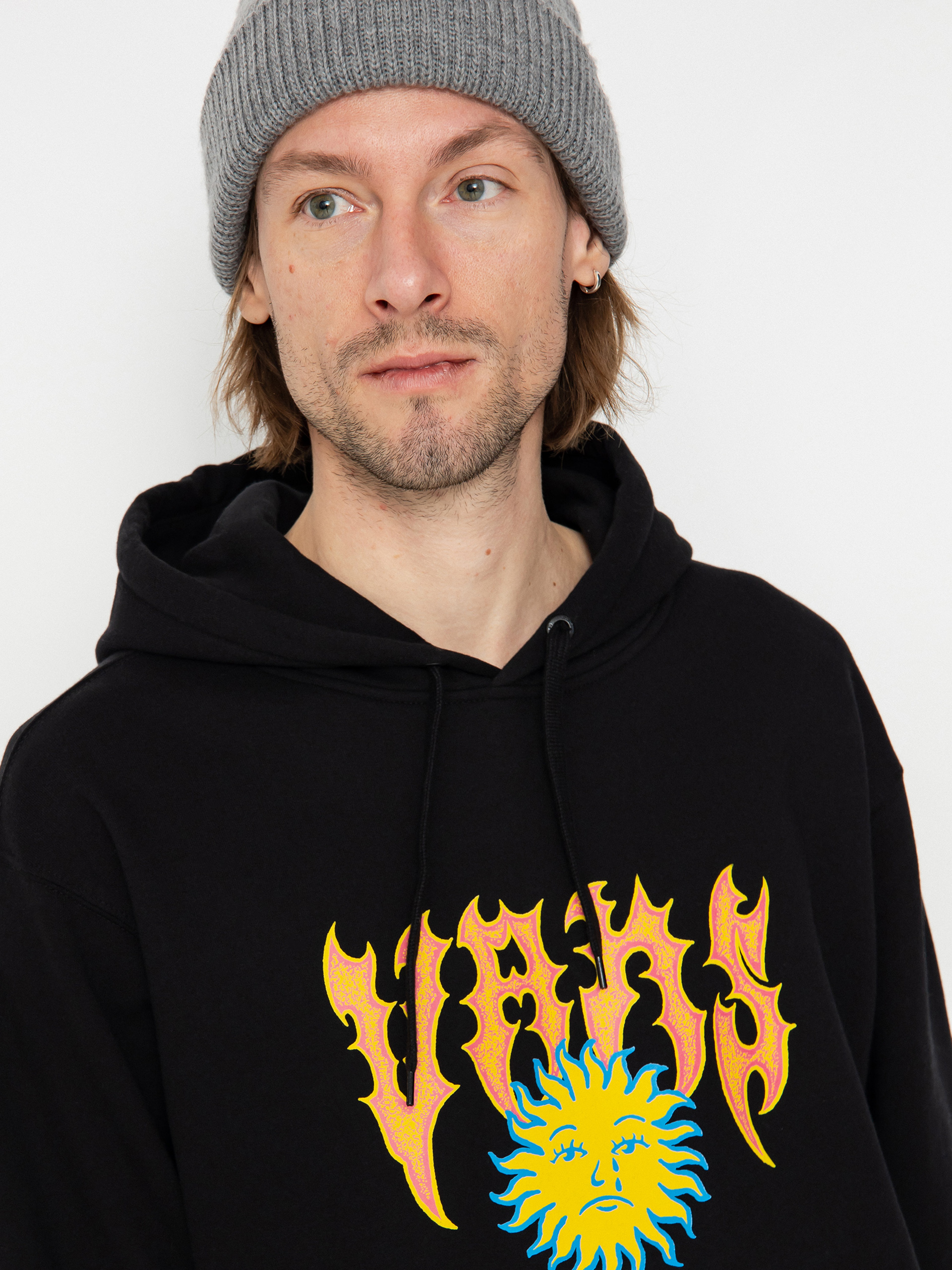 Kapucnis pulóver Vans Bummer Summer HD (black)