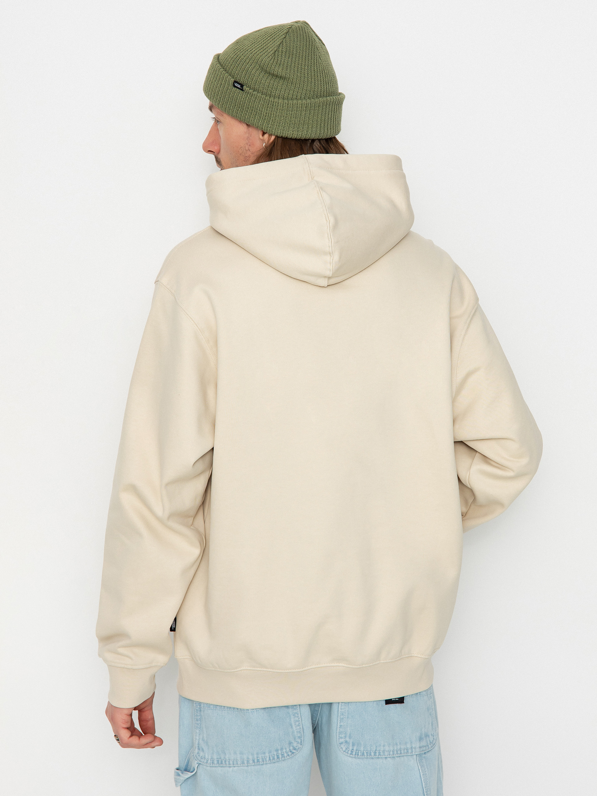 Kapucnis pulóver Vans Meteor Mushroom Loose HD (oatmeal)