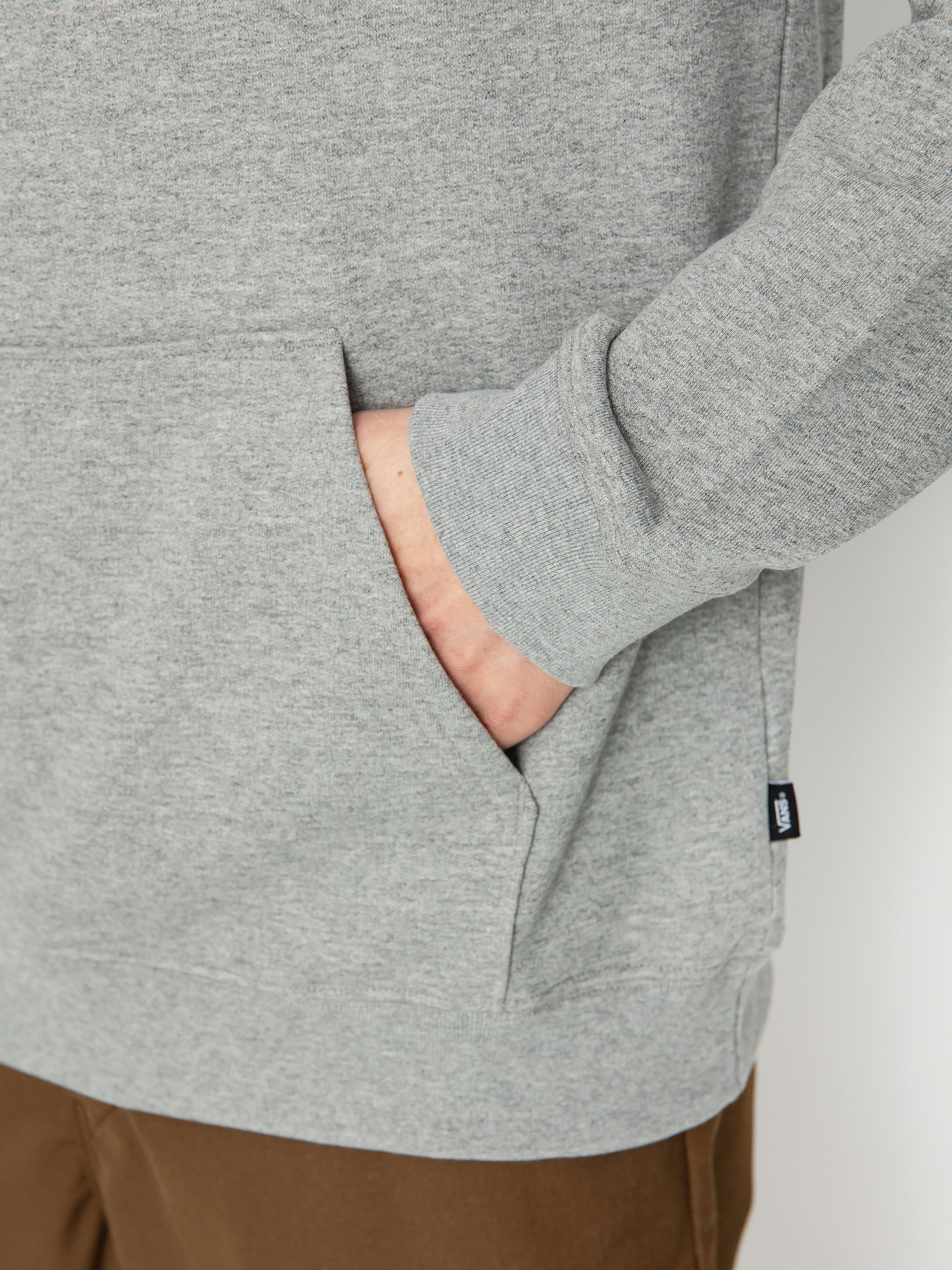 Kapucnis pulóver Vans Vans Arched HD (cement heather)