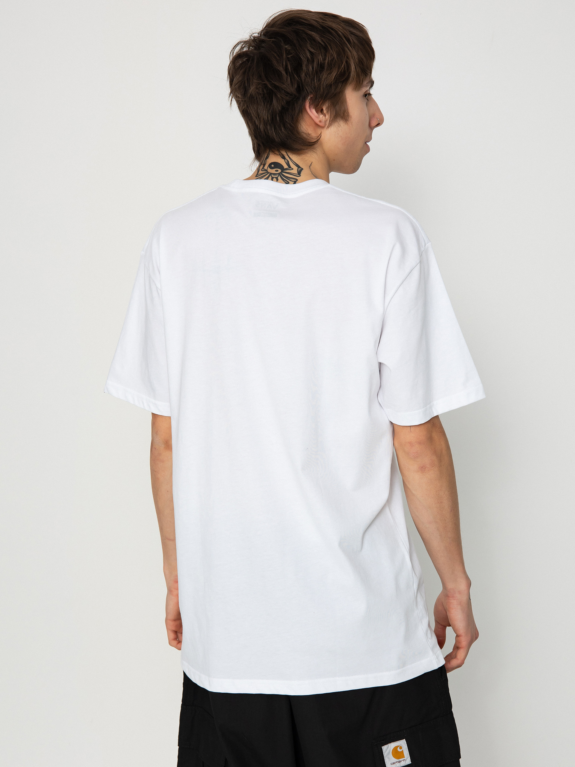 Póló Vans Classic Easy Box (white/malibu blue)