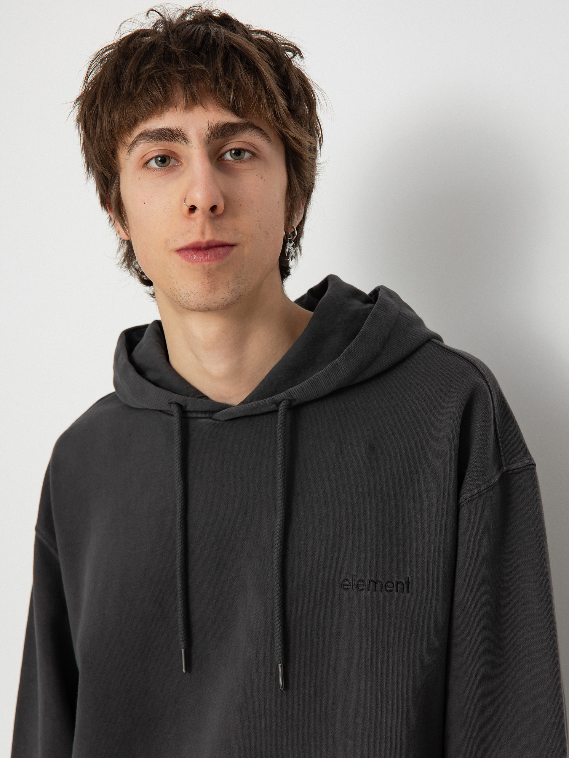 Kapucnis pulóver Element Cornell 3.0 HD (off black)