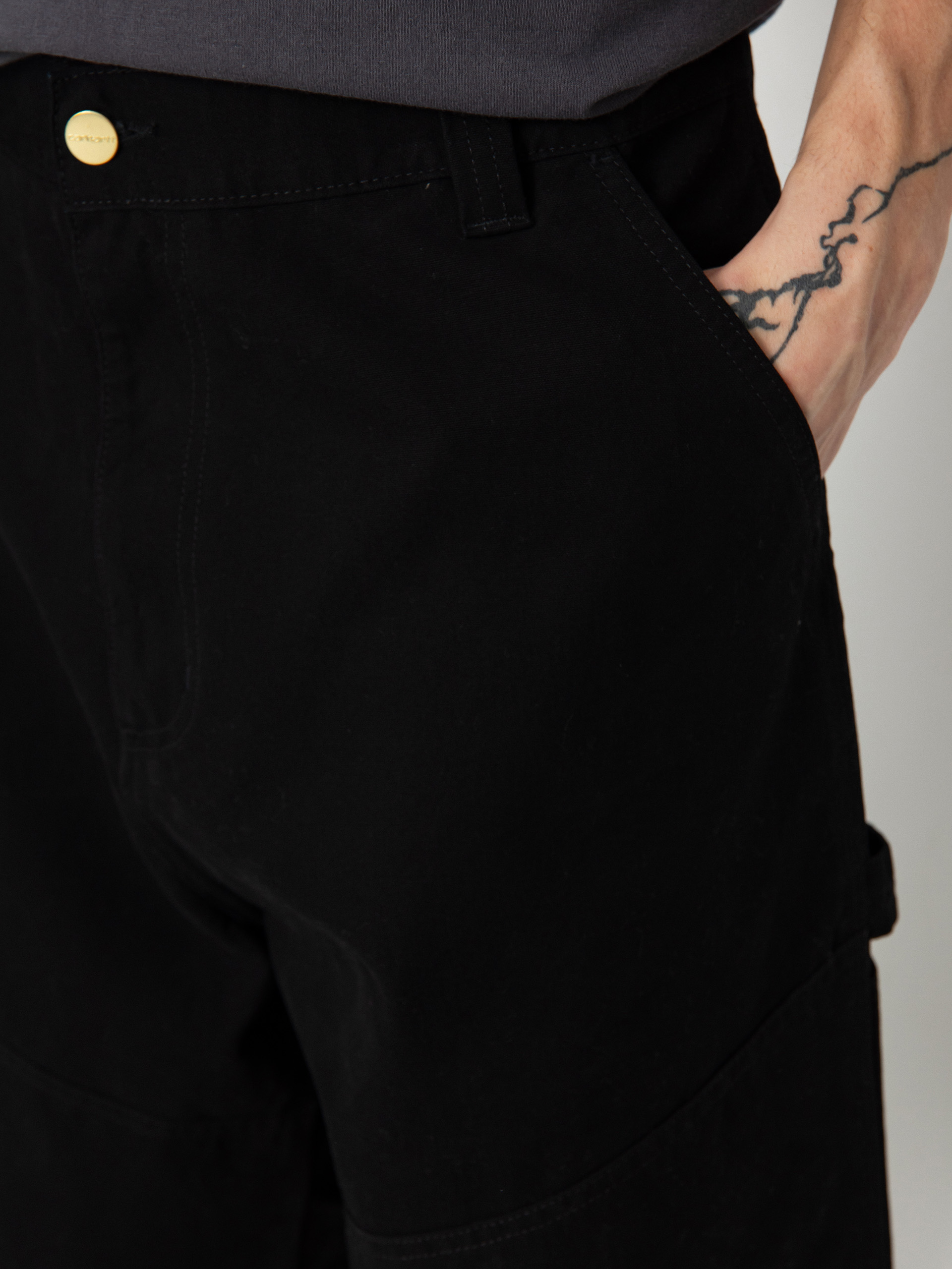 Carhartt WIP Wide Panel Kisnadrág (black)