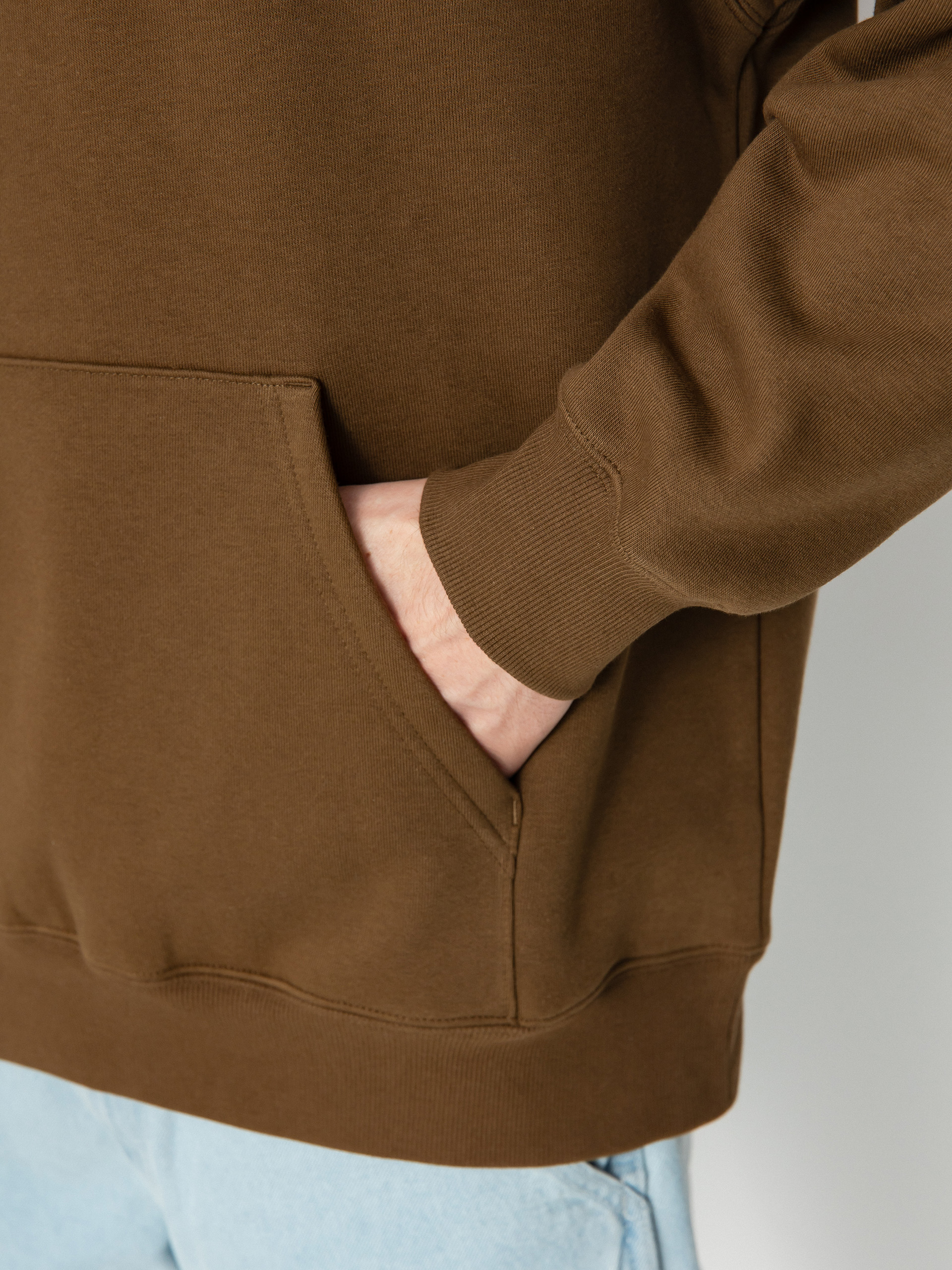 Carhartt WIP Rocky Script HD Kapucnis pulóver (lumber)