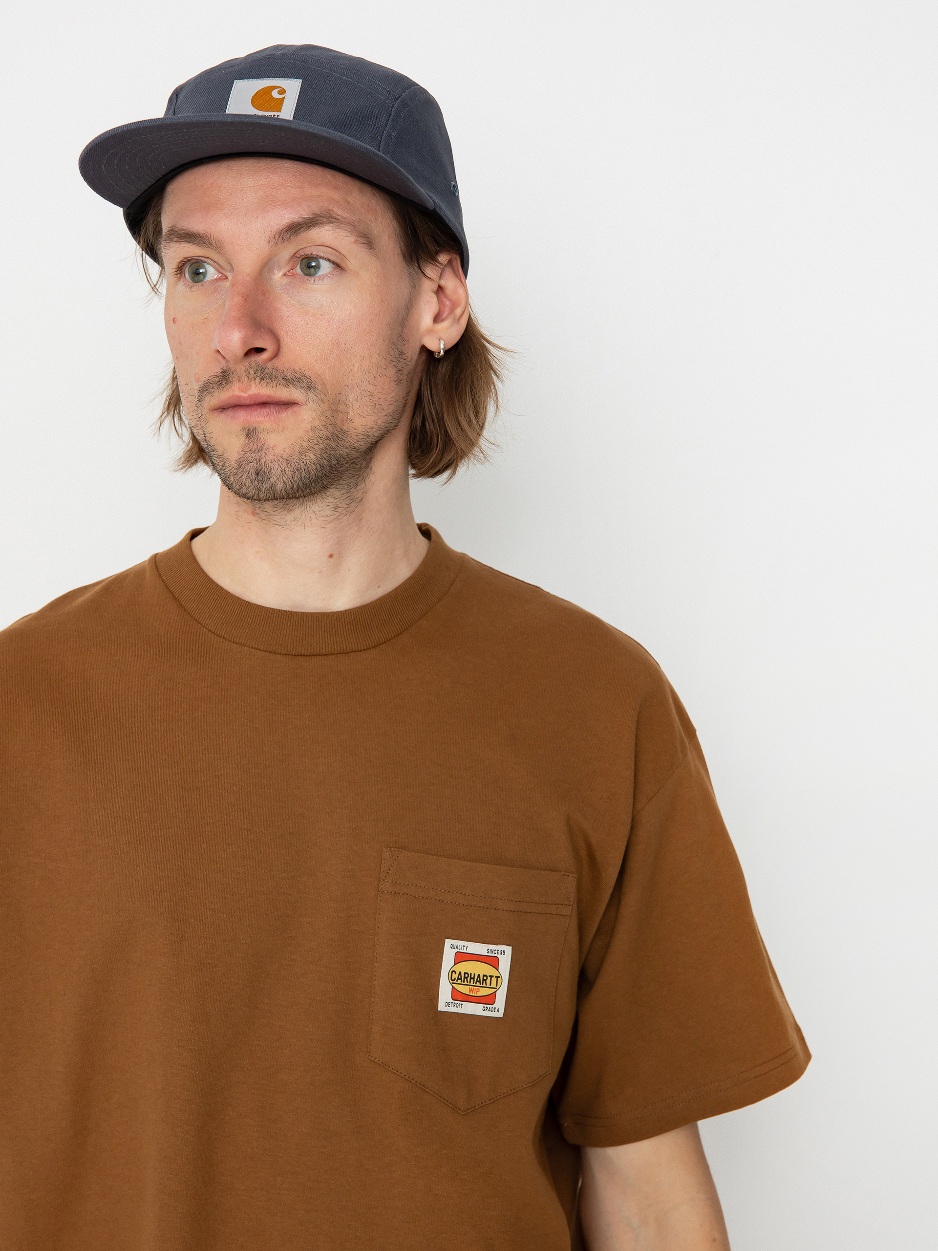 Póló Carhartt WIP Field Pocket (hamilton brown)