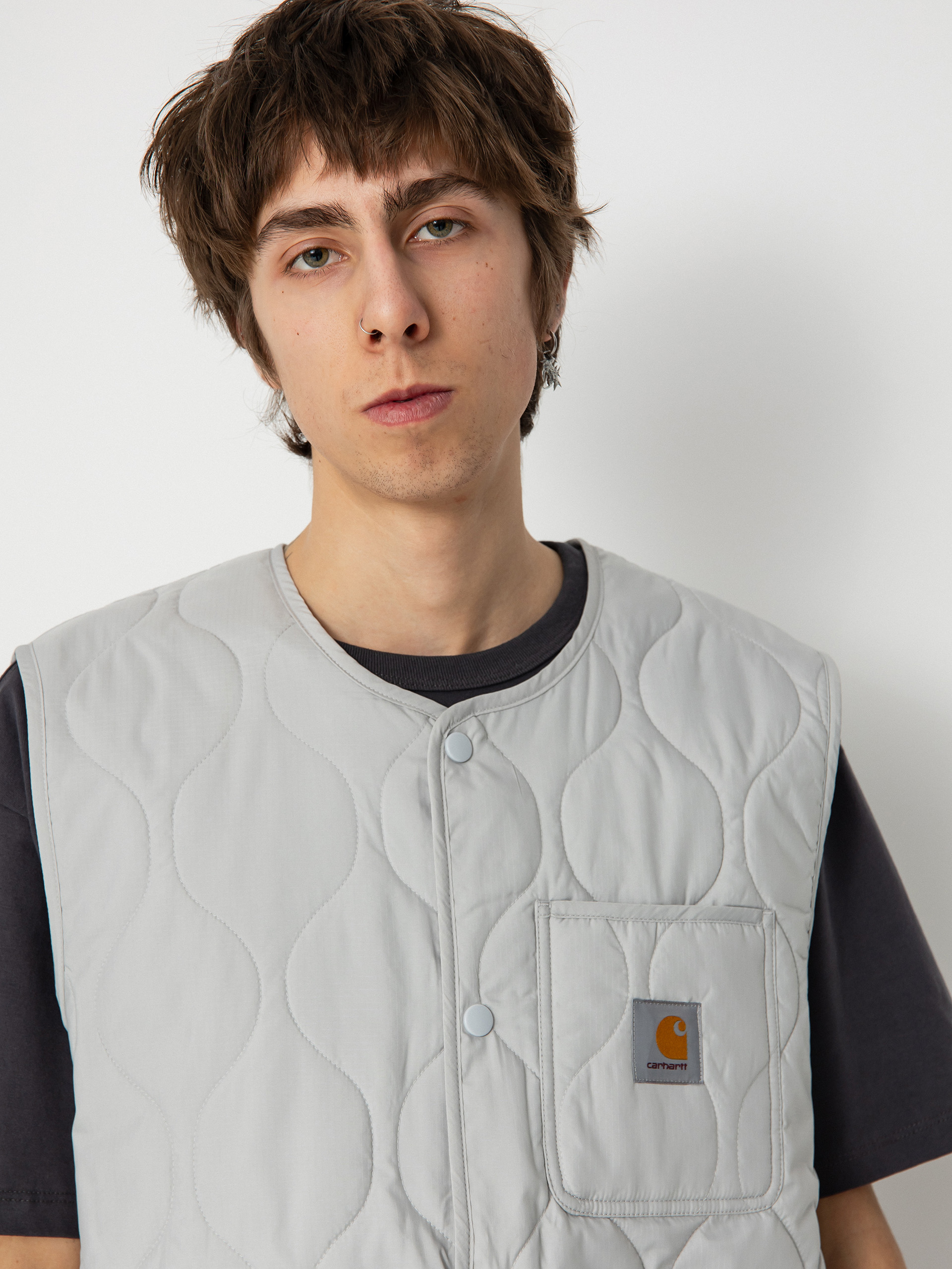 Mellény Carhartt WIP Skyton (sonic silver)