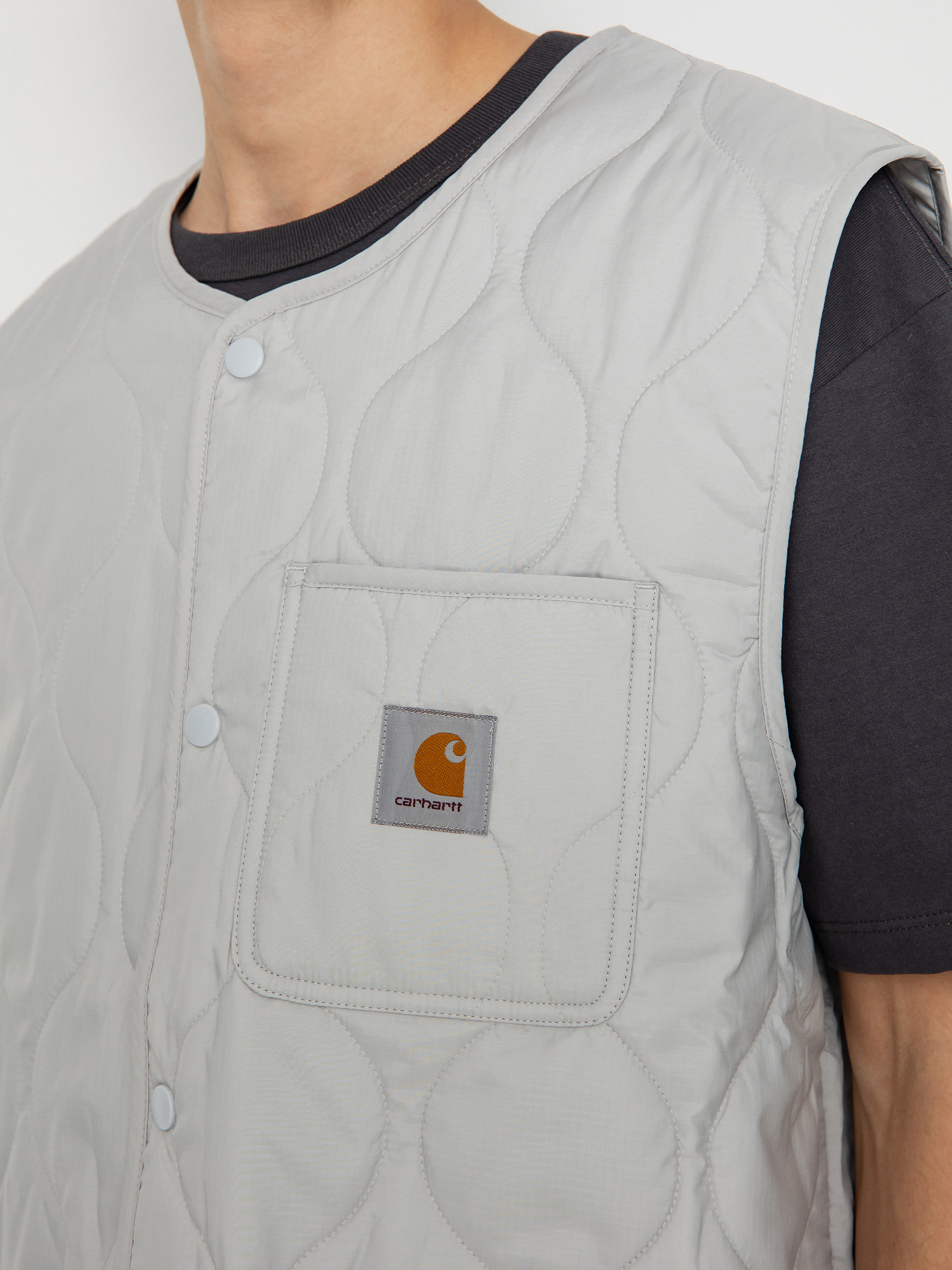 Mellény Carhartt WIP Skyton (sonic silver)