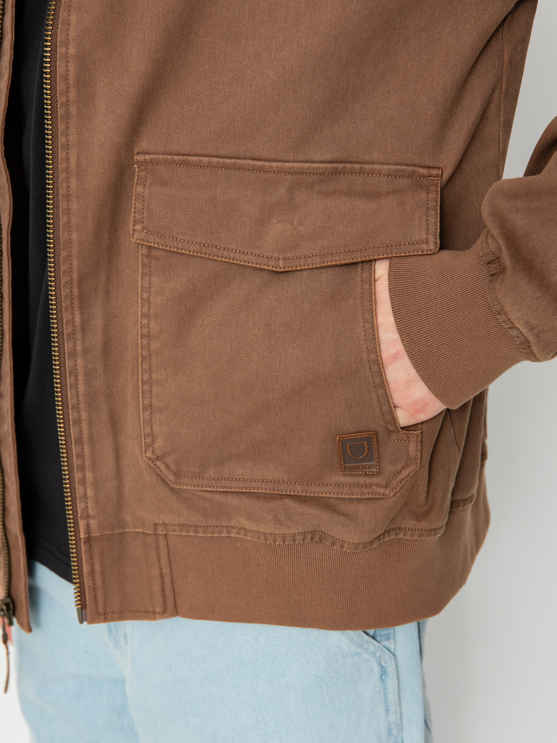 Brixton Dillinger Station Dzseki (sepia sol wash)