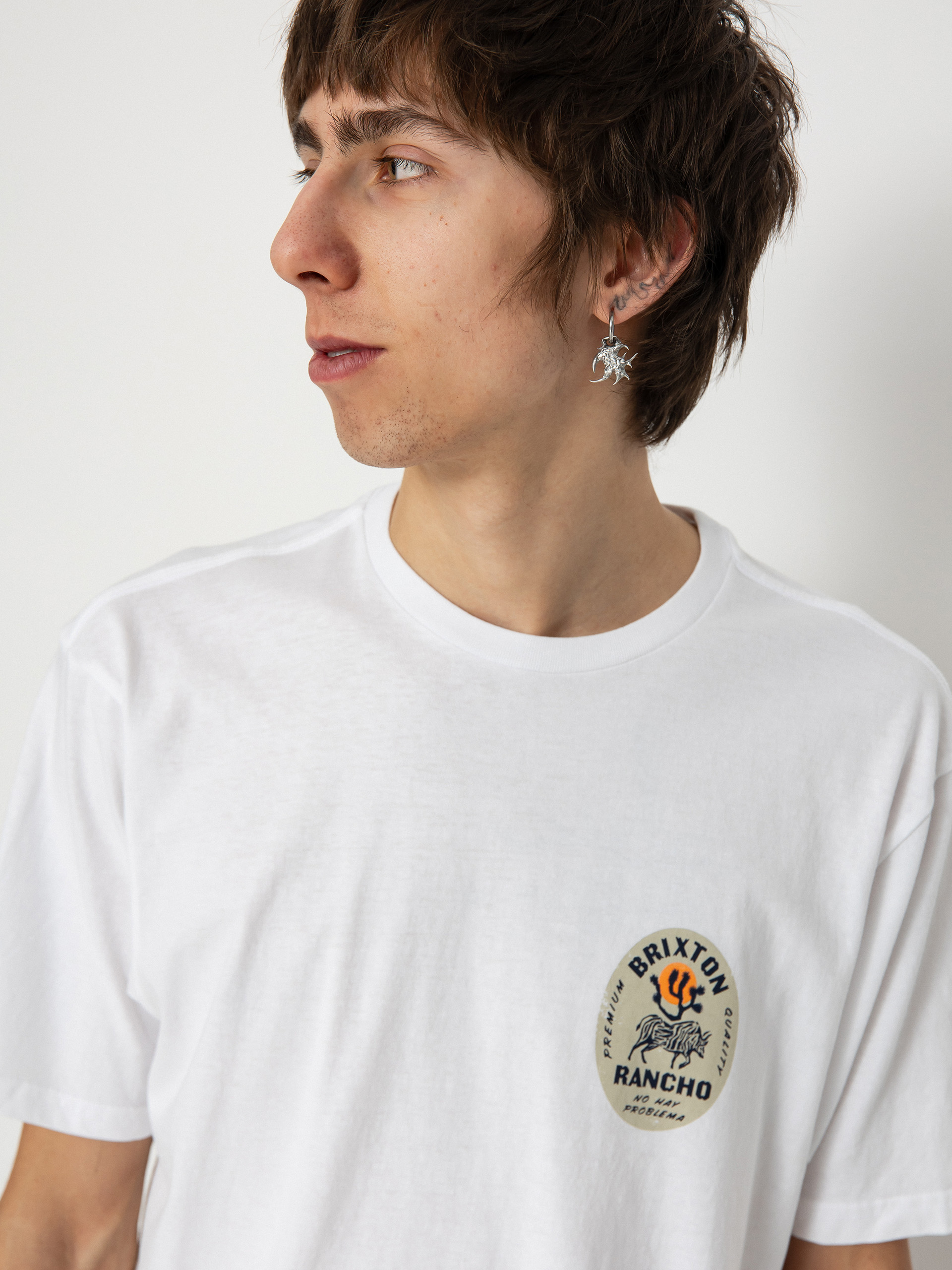 Brixton Rancho Tlrt Póló (white)