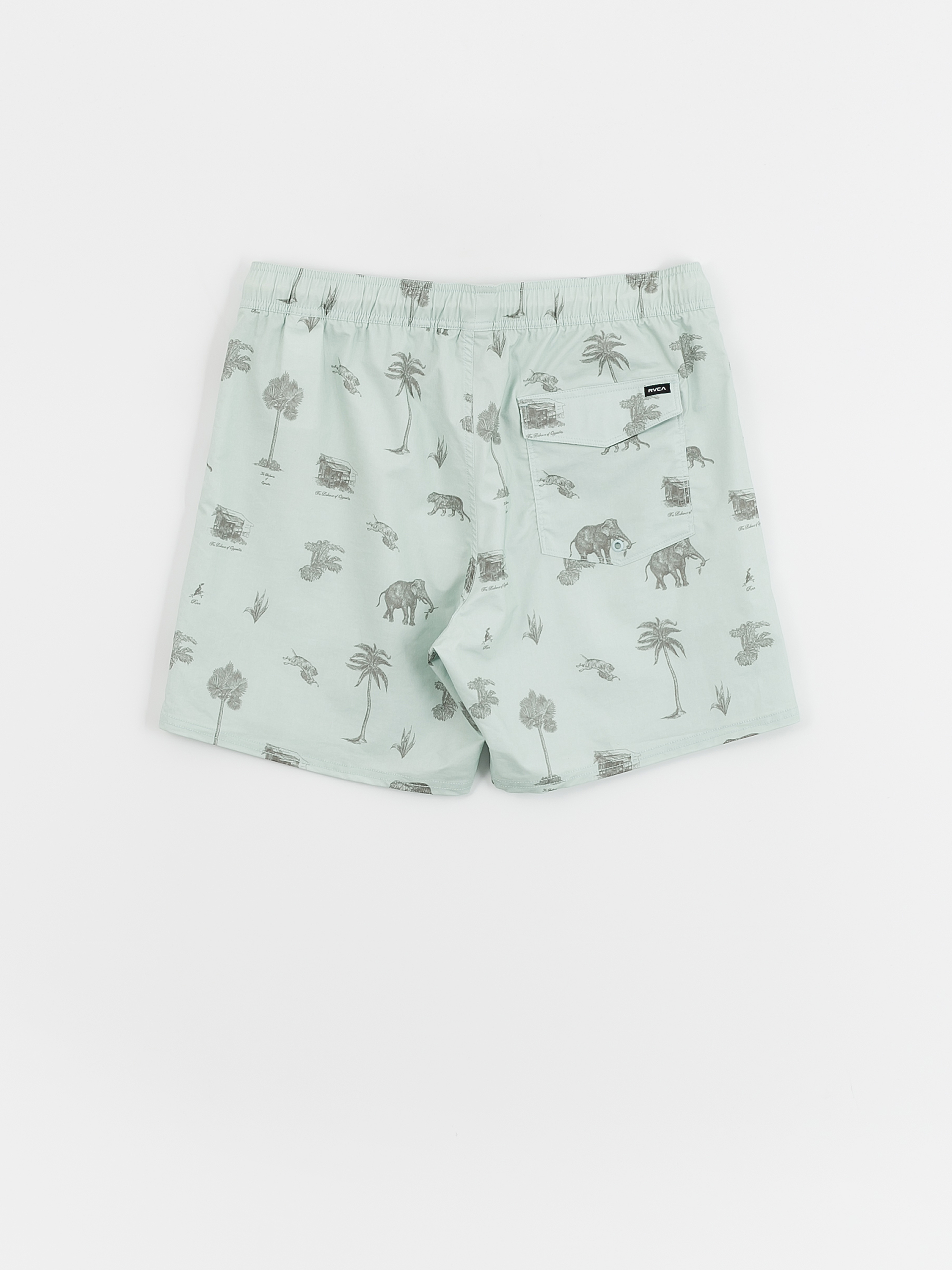 RVCA Barnes Elastic Boardshort (cool blue)