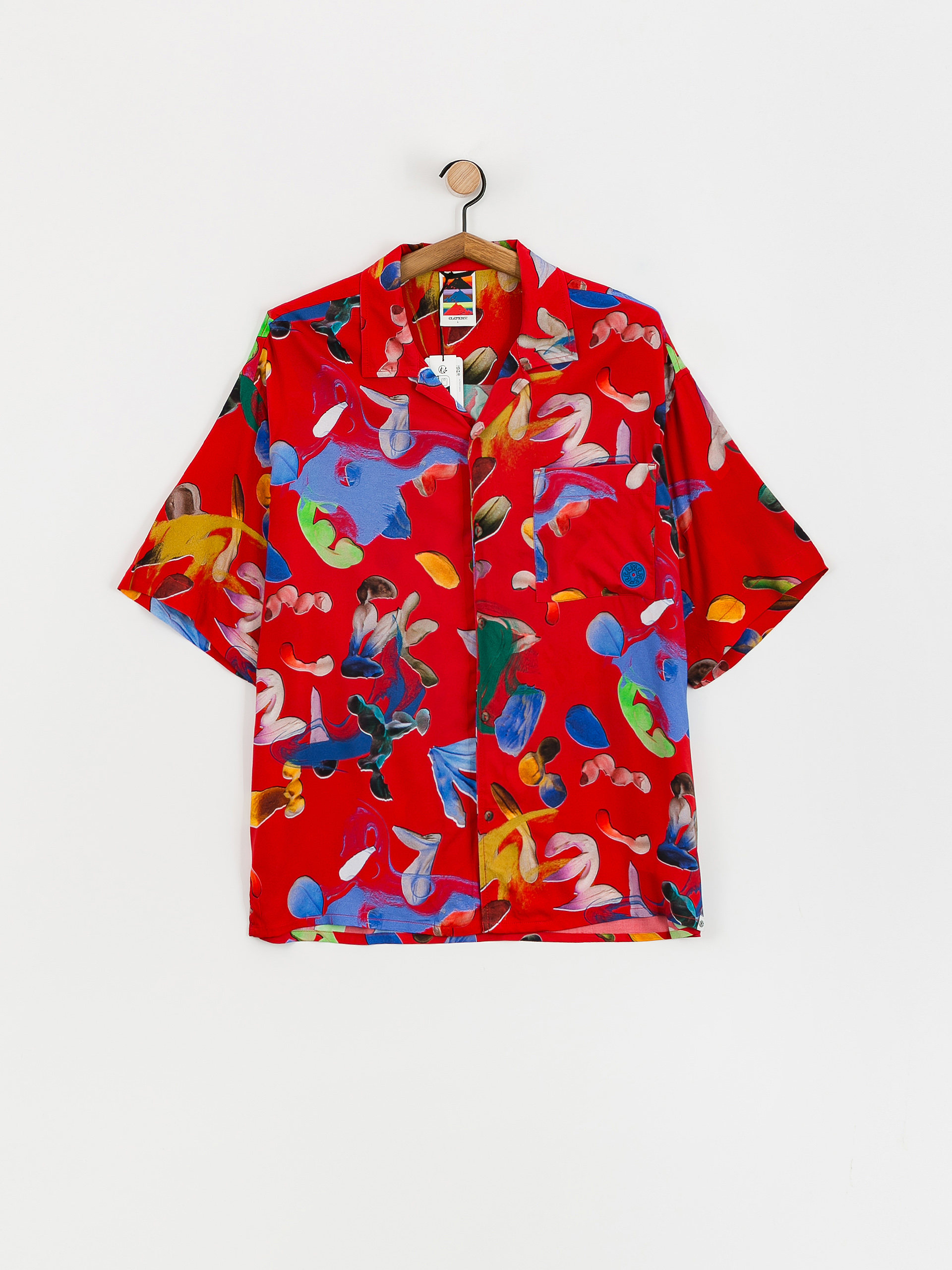 Element Resort Blochold Shirt Ing (red)