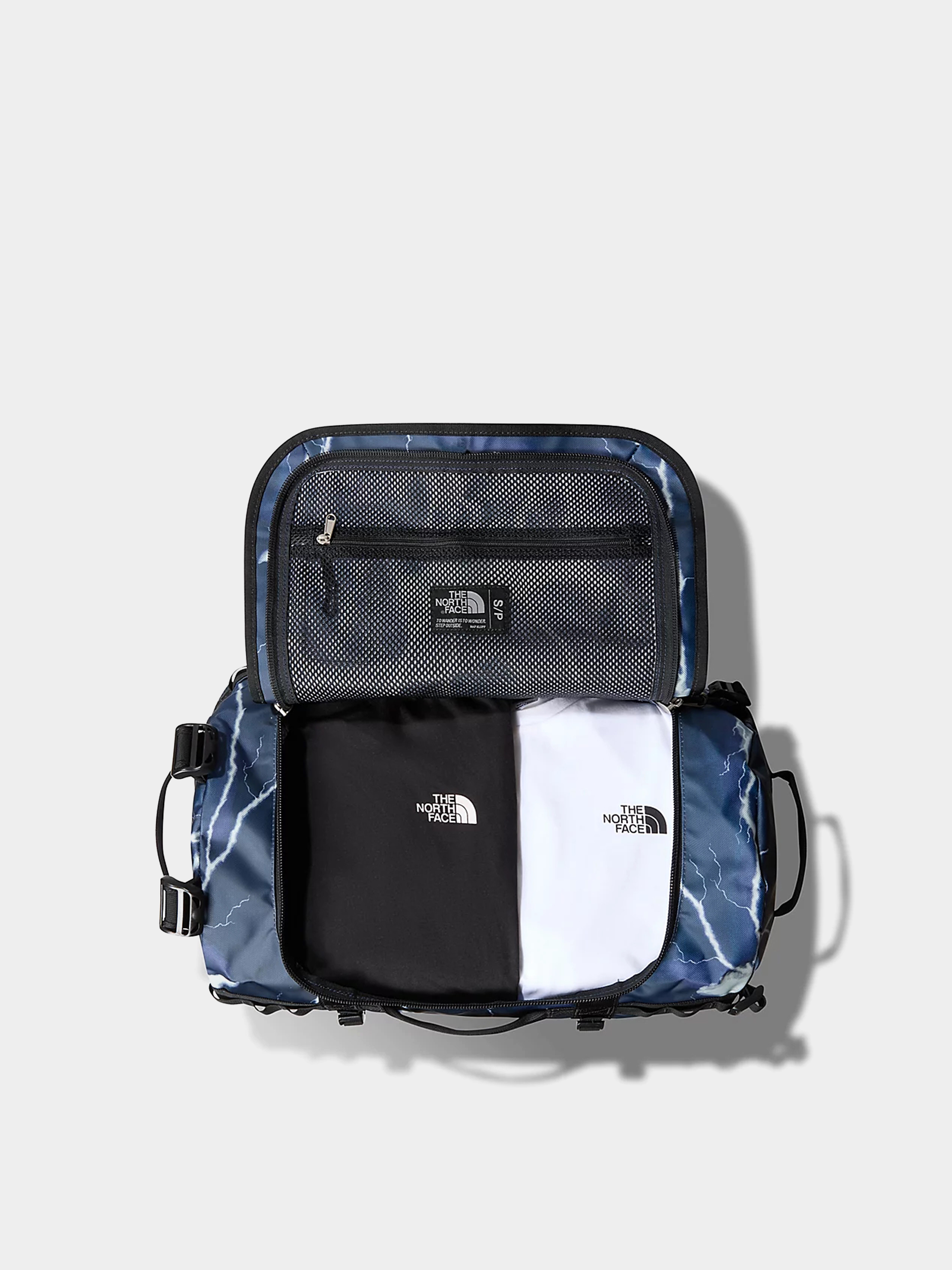 Táska The North Face Base Camp Duffel S (summit navy tnf lighten)