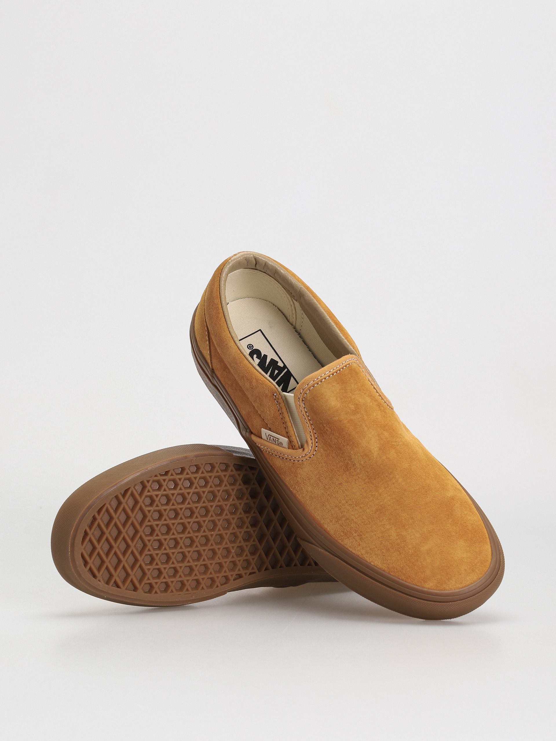 Vans Classic Slip On Cipők (pig suede gum antelope)