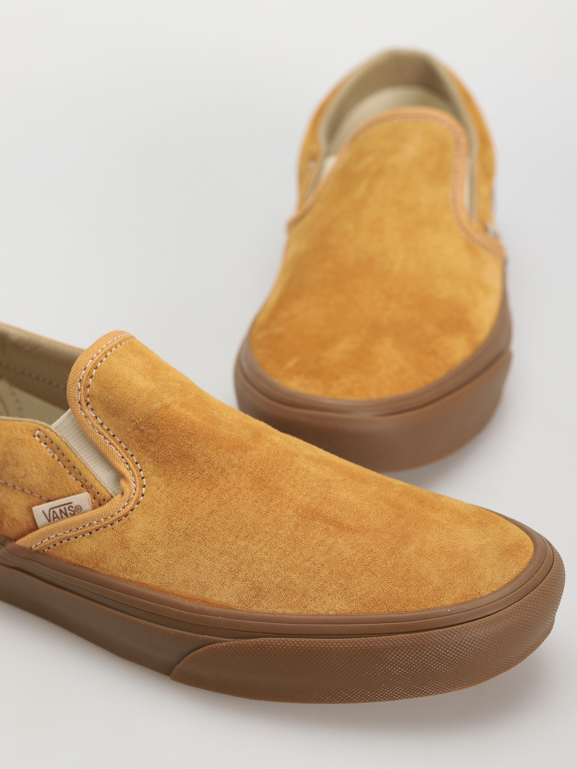 Vans Classic Slip On Cipők (pig suede gum antelope)