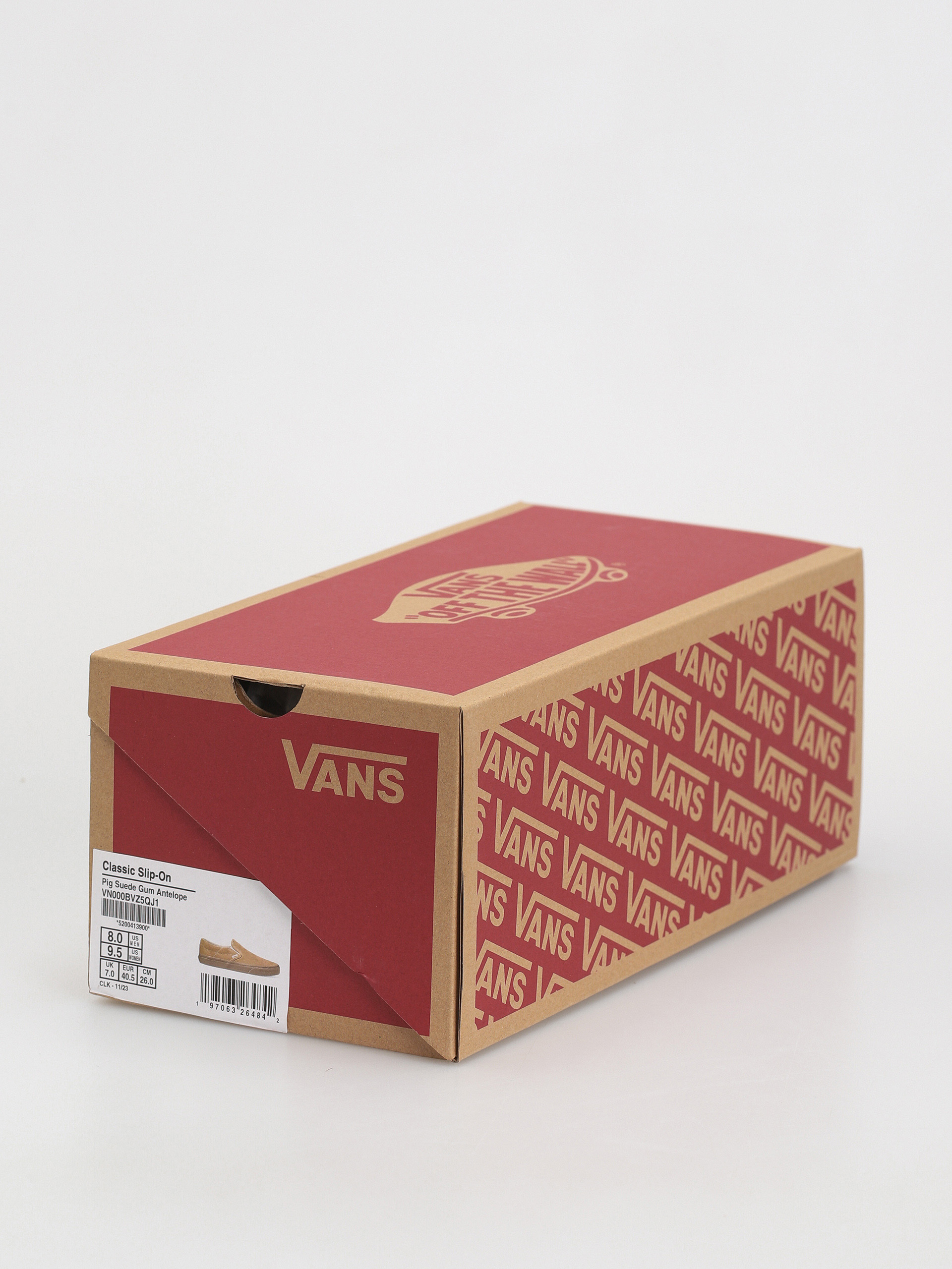 Vans Classic Slip On Cipők (pig suede gum antelope)