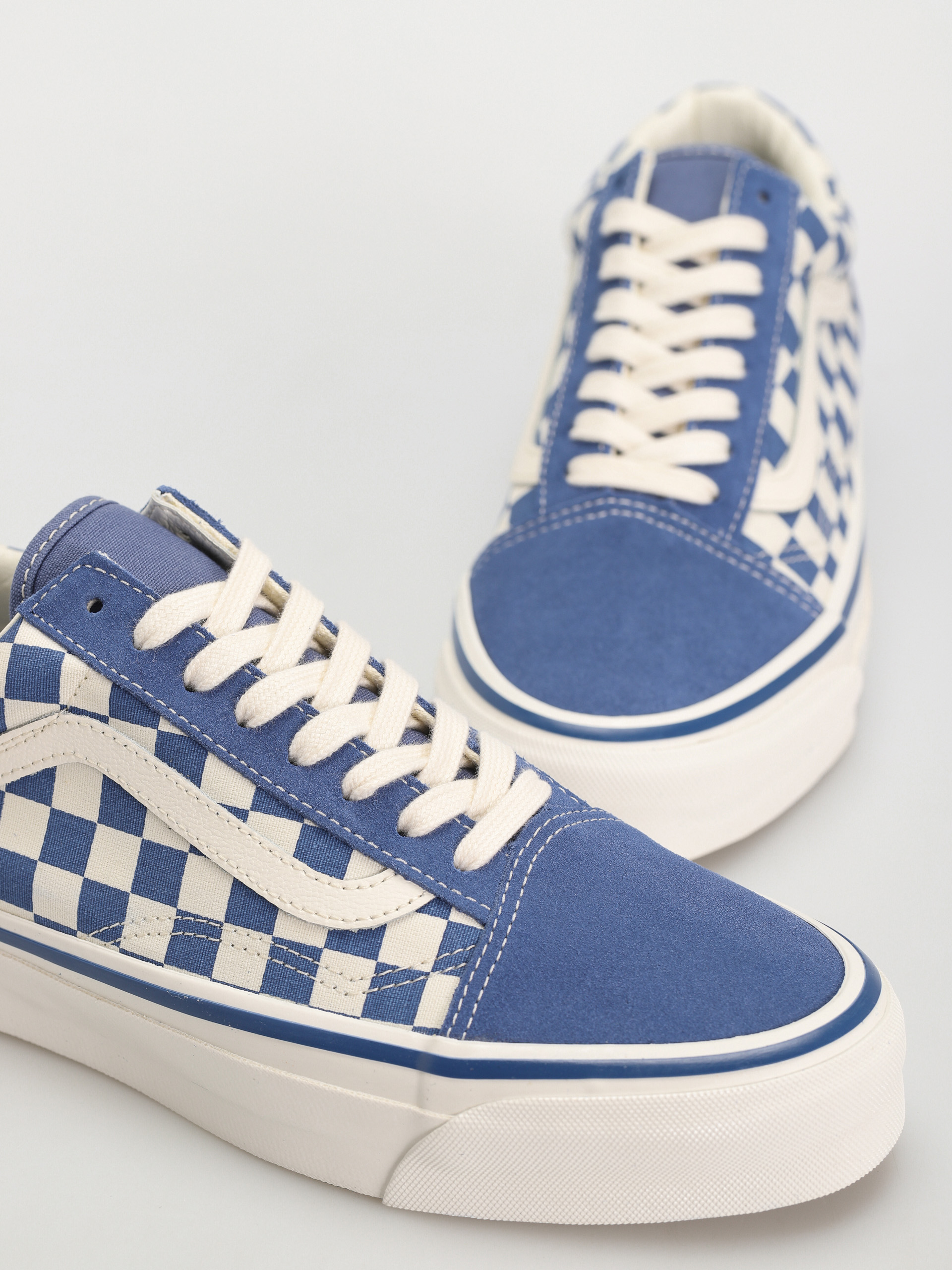 Vans Old Skool 36 Cipők (checkerboard medium blue)
